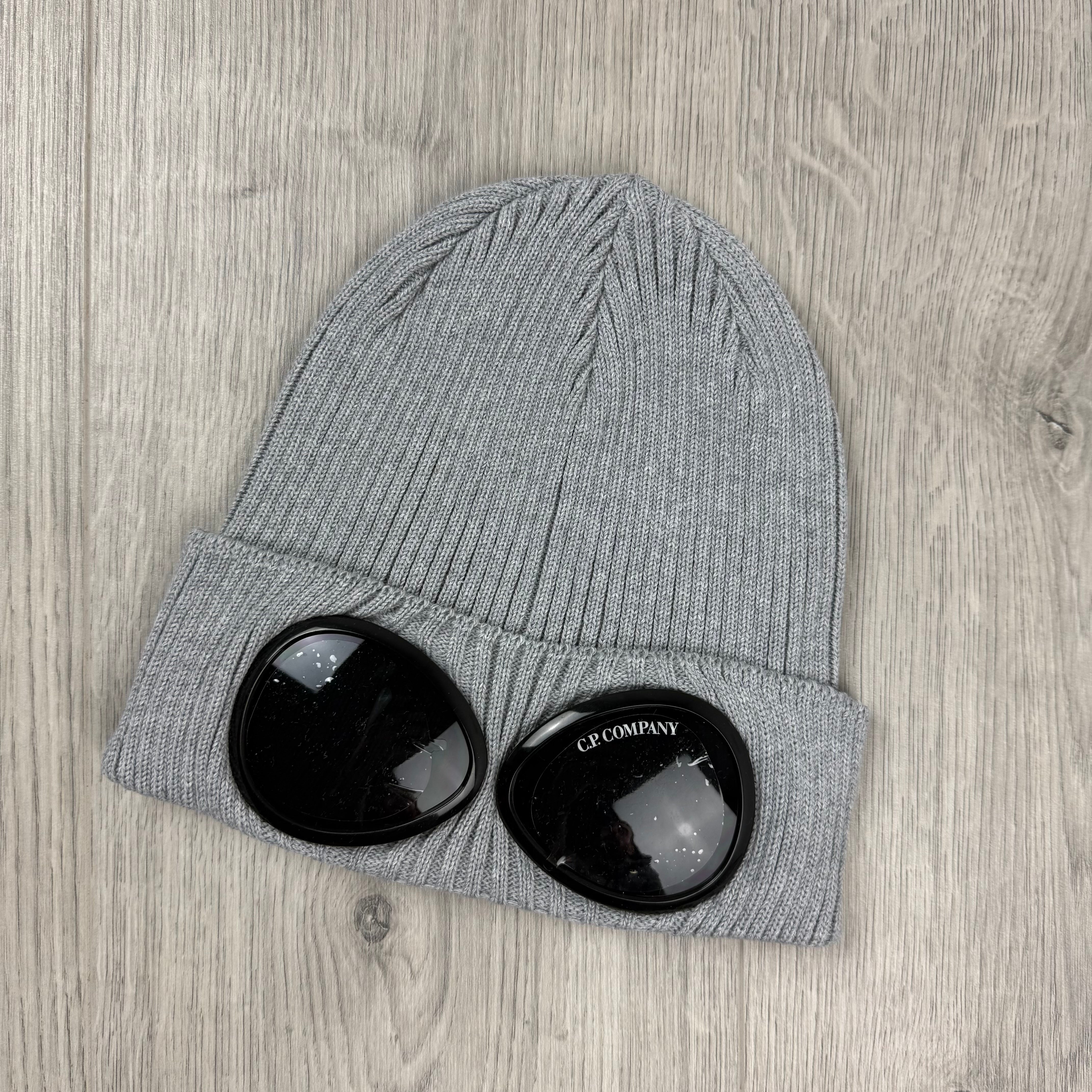 CP Company Goggle Beanie - Grey