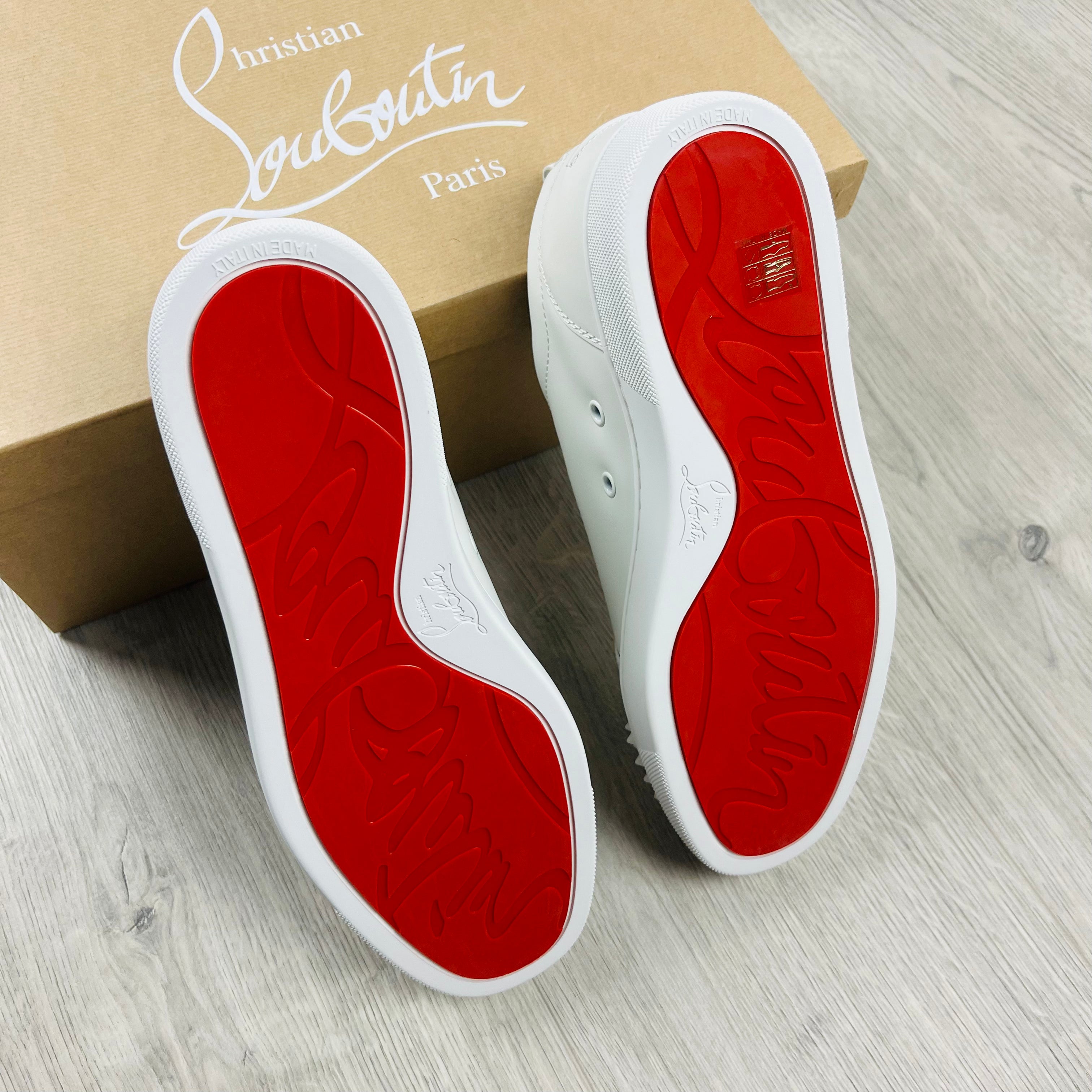 Christian Louboutin 'Louis' Sneakers - White