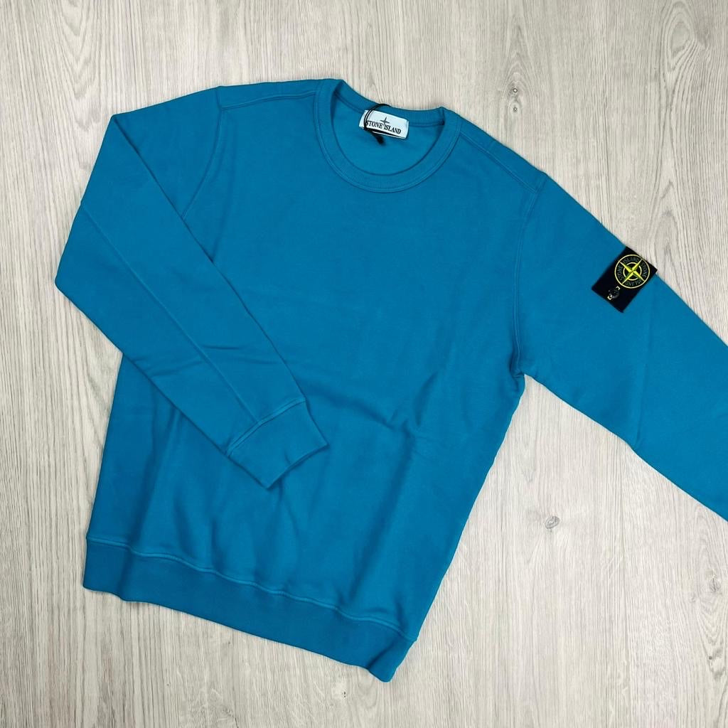 Stone Island Dyed Sweatshirt - Cielo