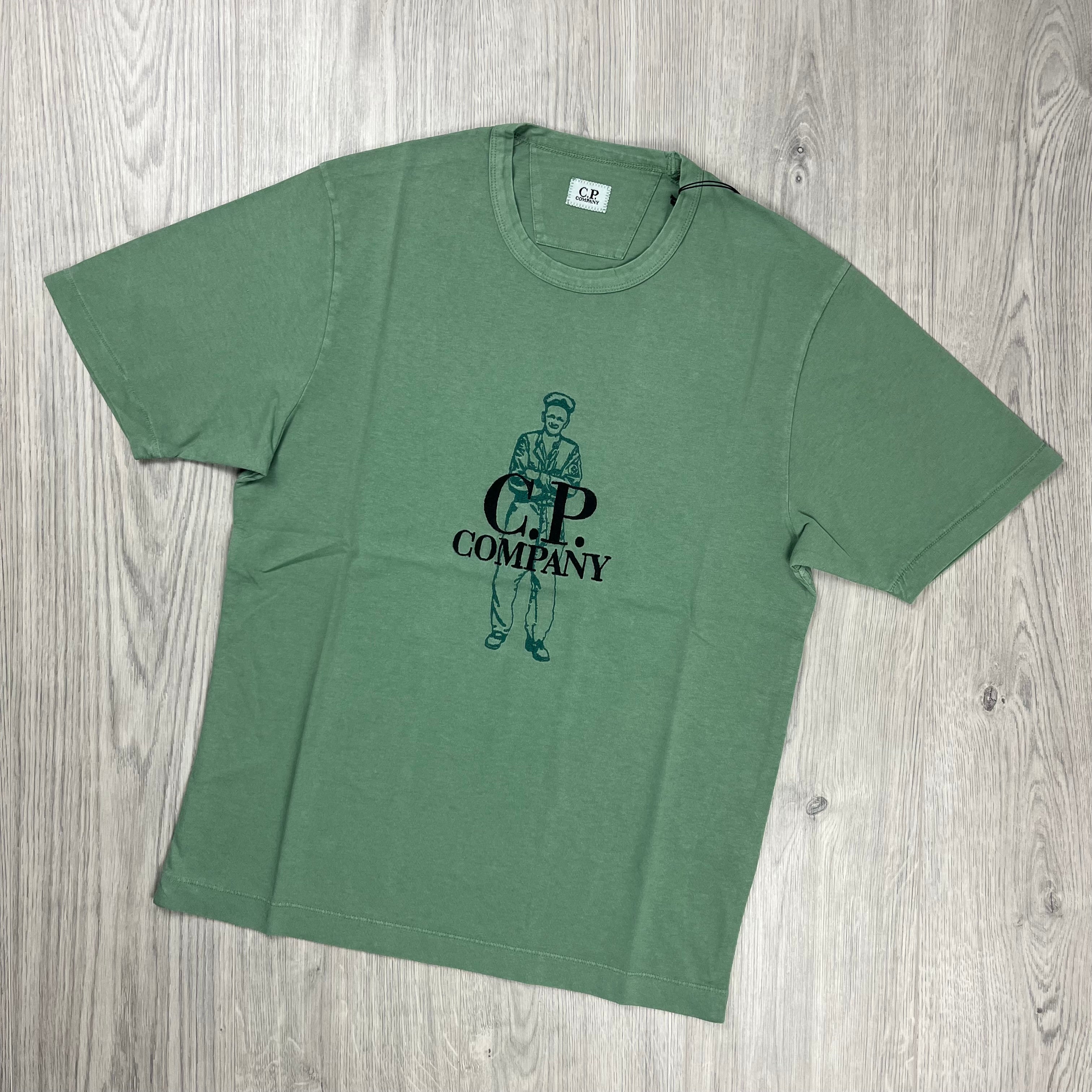 CP Company Sailor T-Shirt - Green Bay