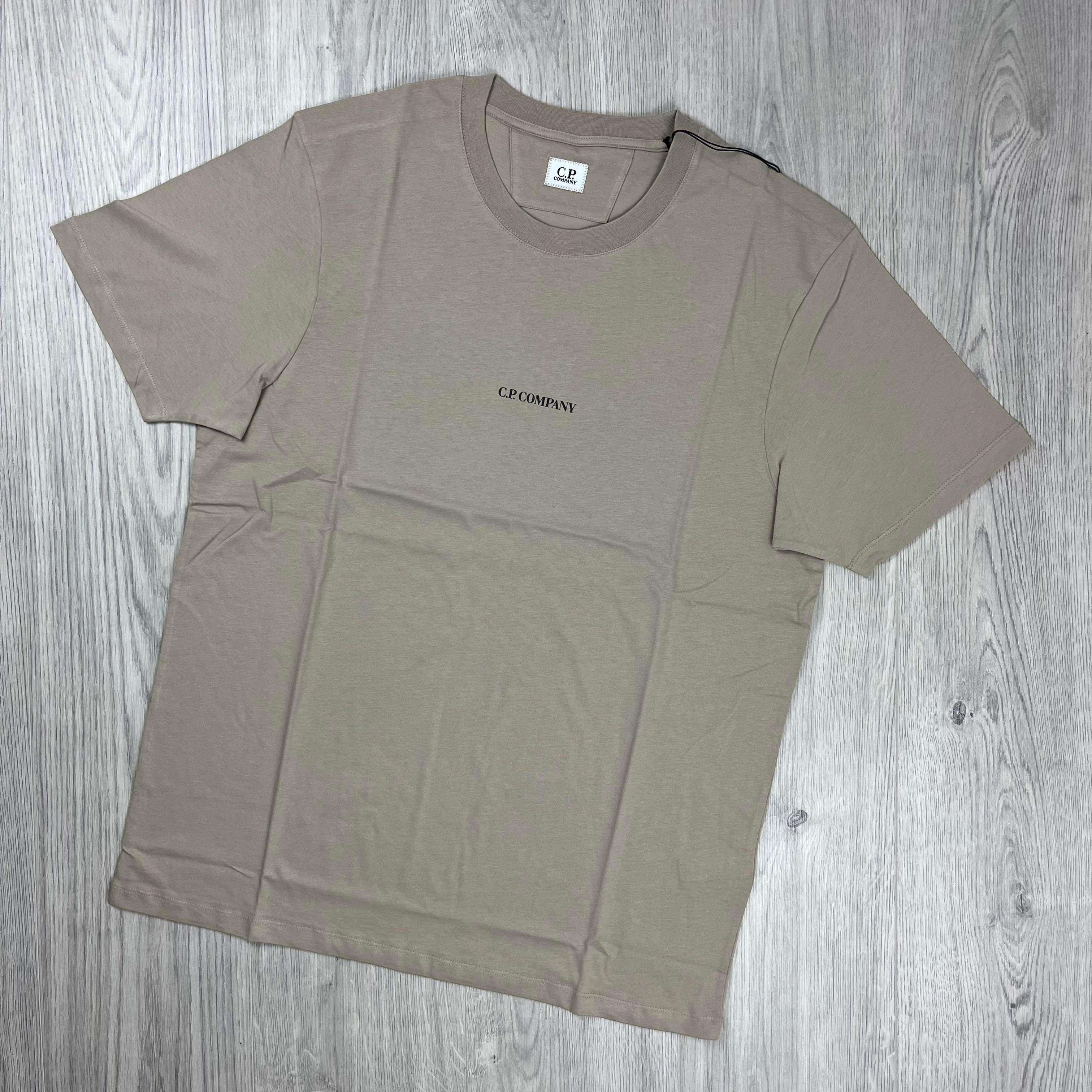 CP Company Graphic T-Shirt - Tan