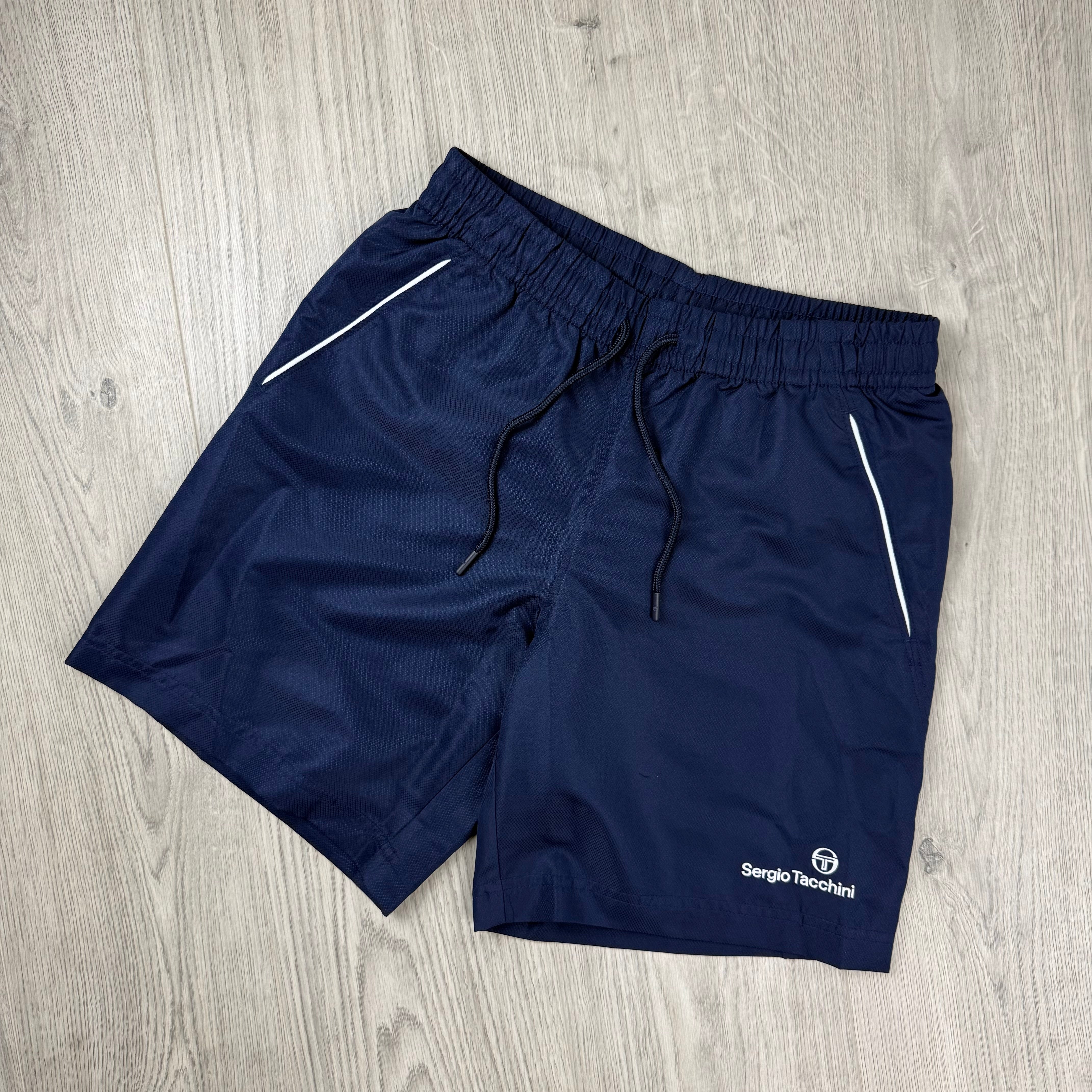 Sergio Tacchini 'Rob 021' Jersey Shorts - Navy