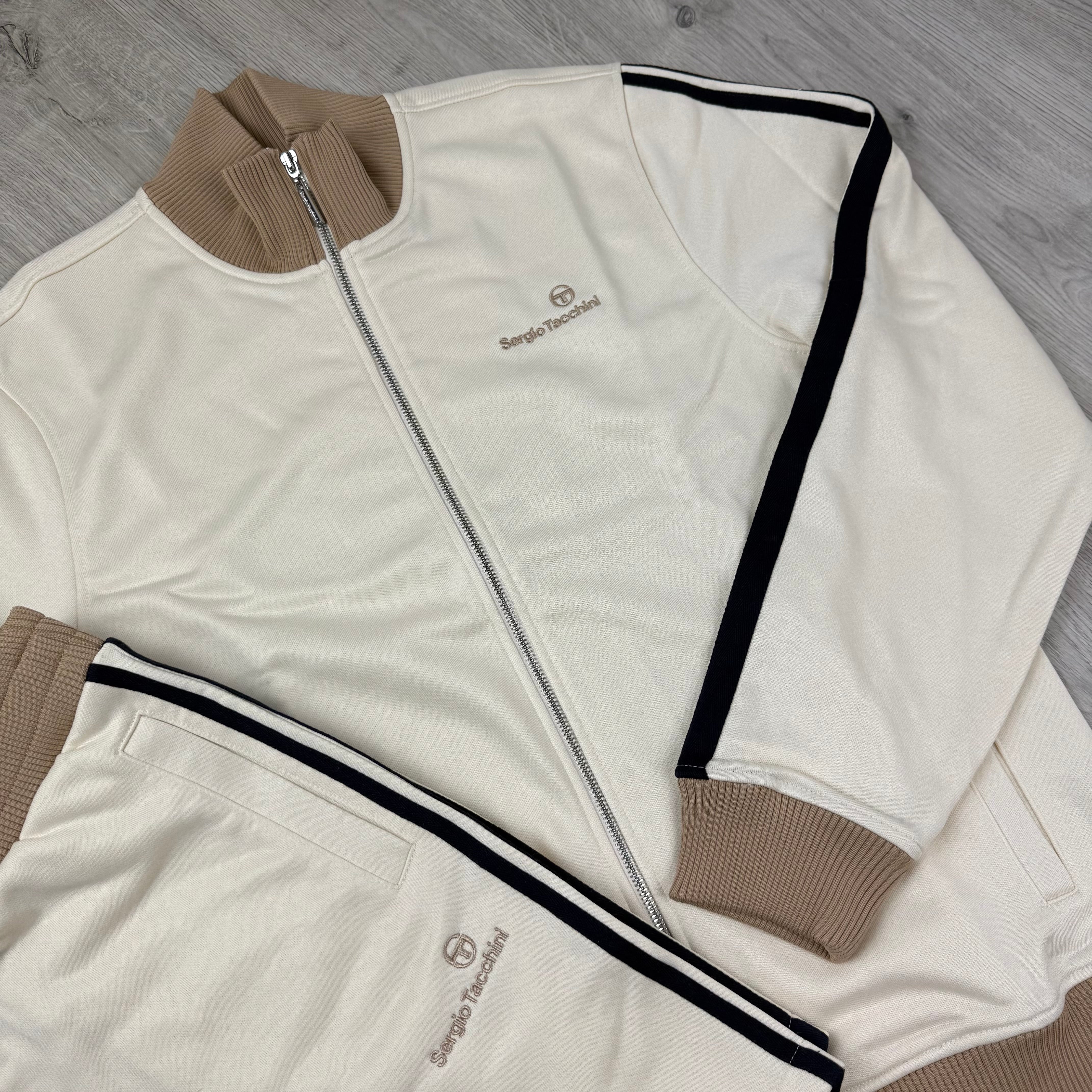 Sergio Tacchini 'Adriano' Tracksuit -  Pearled Ivory