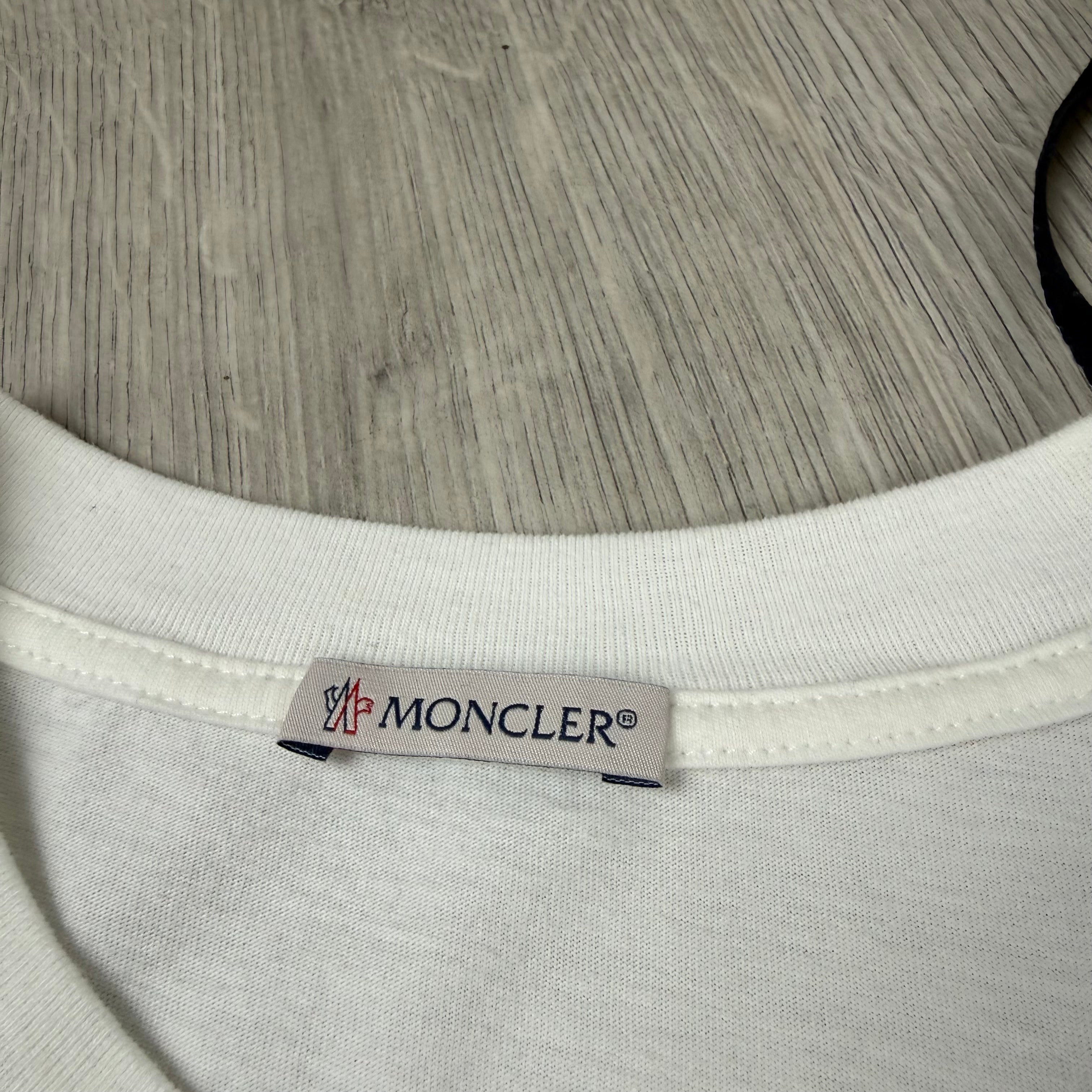 Moncler Printed T-Shirt - White