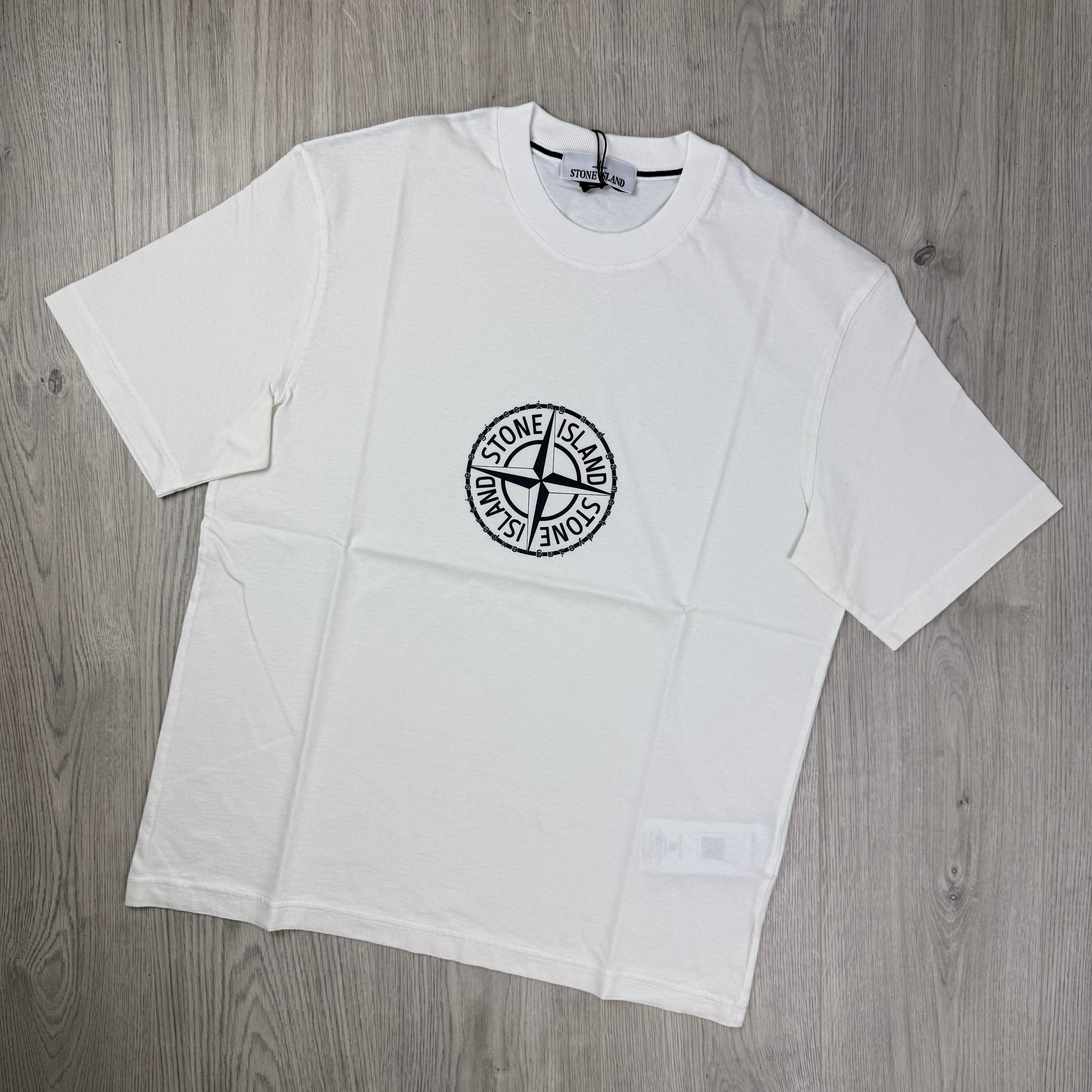 Stone Island 'Compass' T-Shirt - White