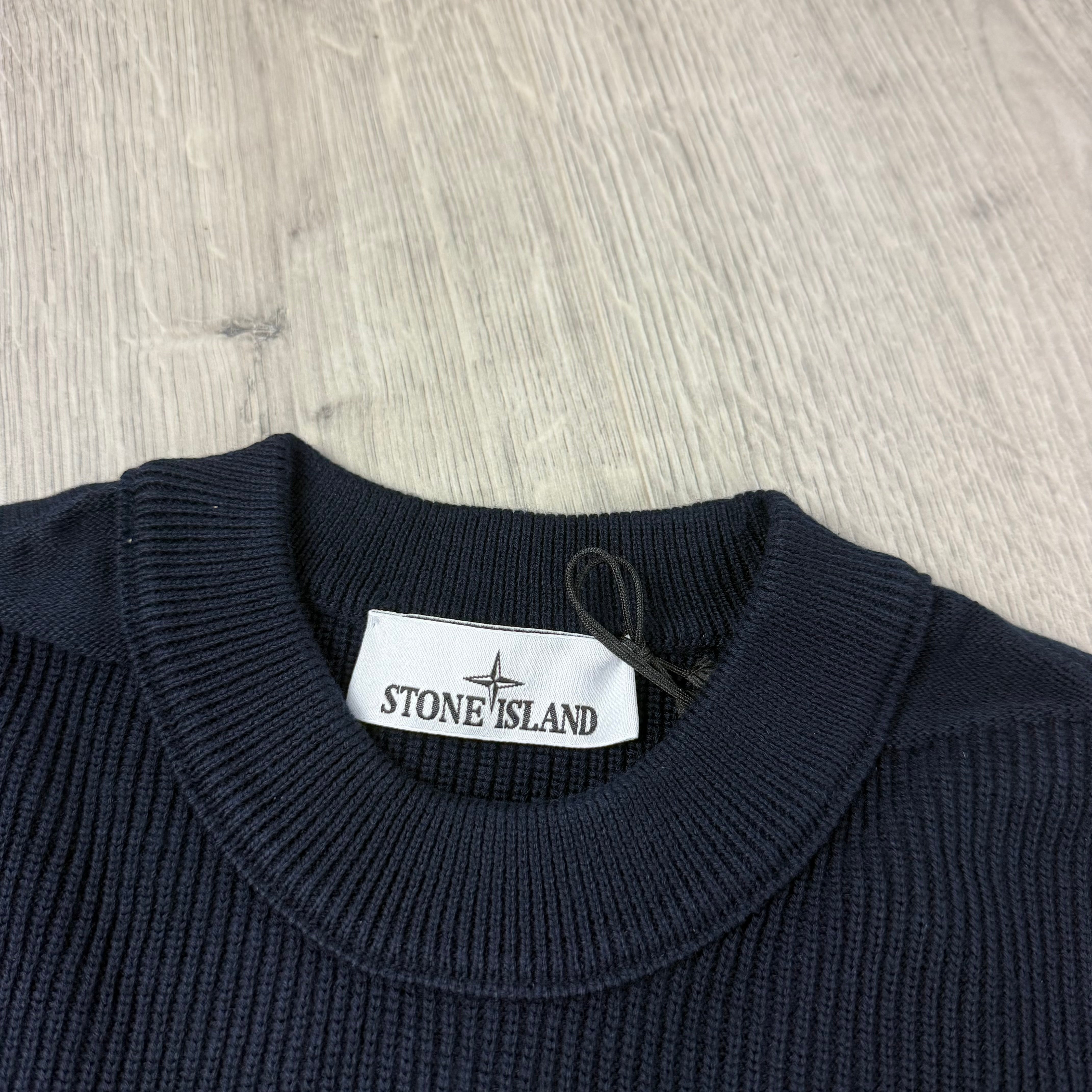 Stone Island Knit Sweatshirt - Navy