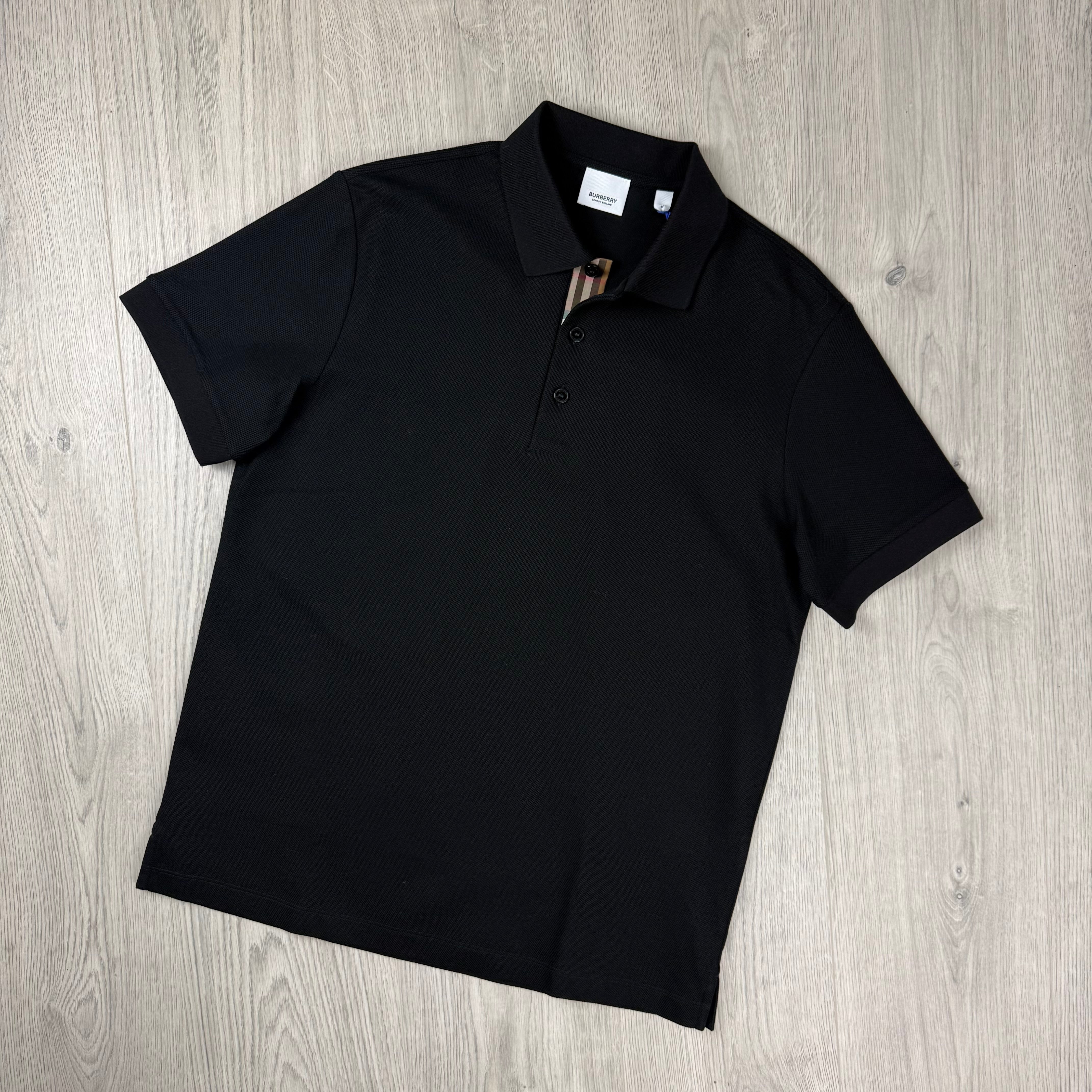 Burberry 'Hartford' Polo Shirt - Black
