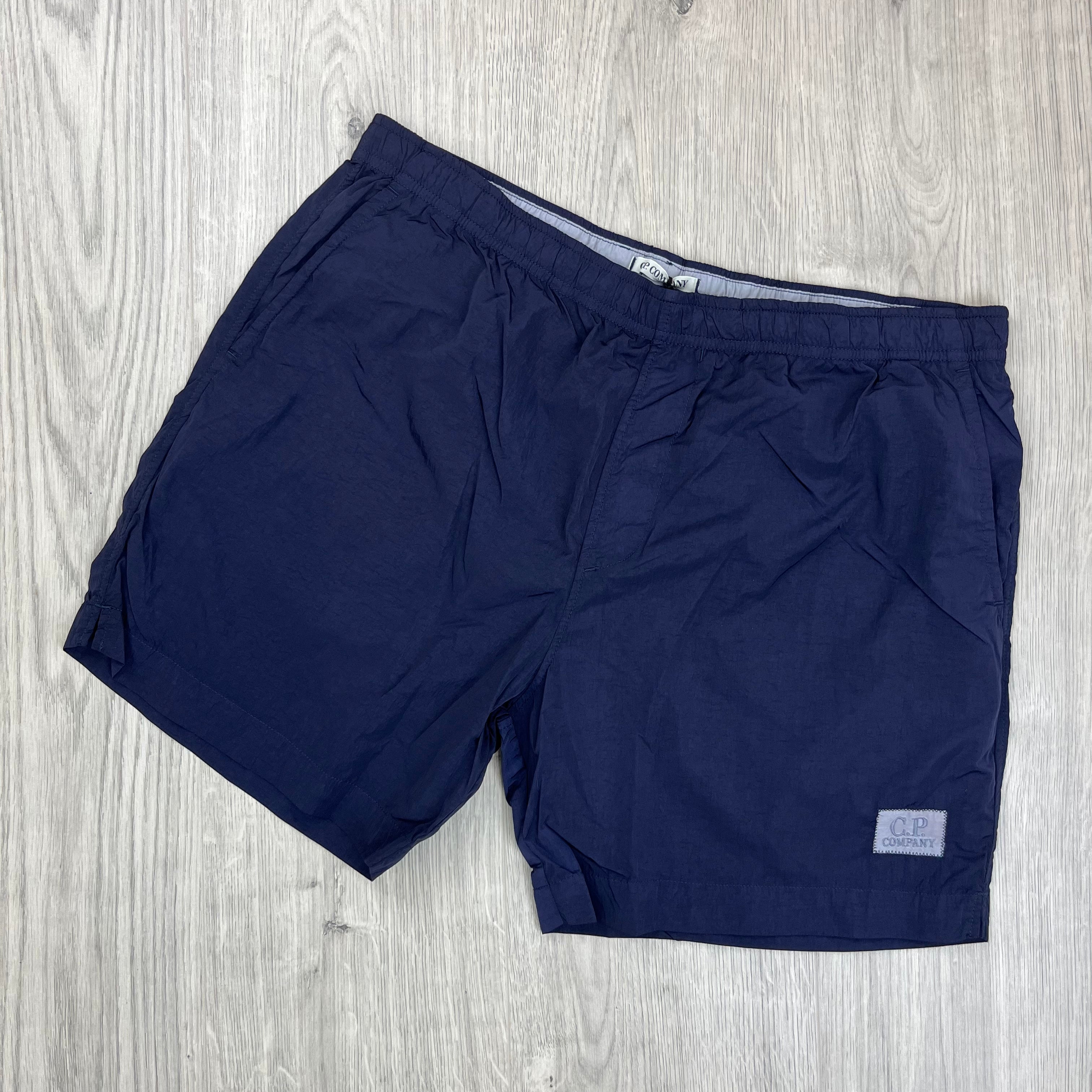 CP Company Chrome Swim Shorts - Medieval Blue