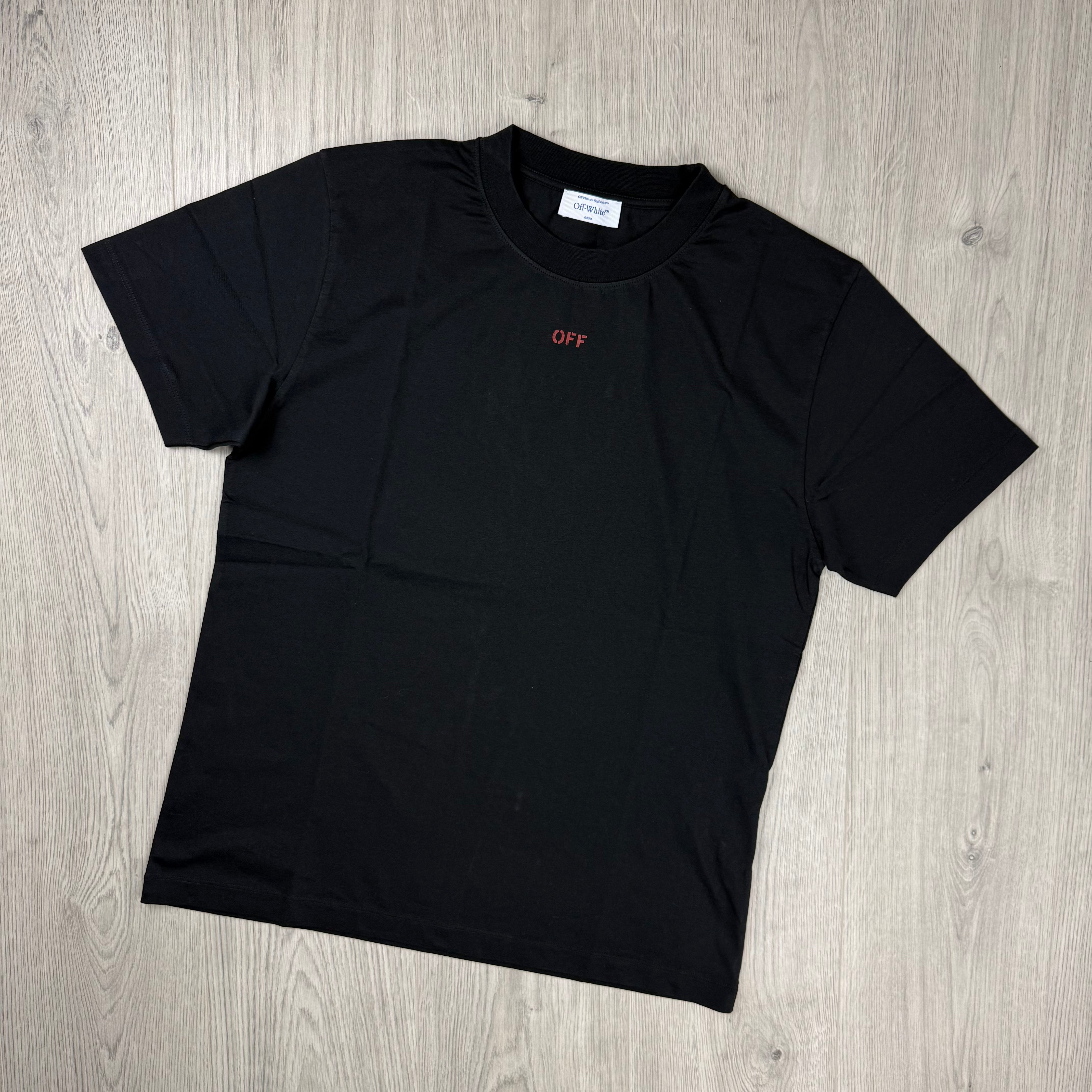 Off-White 'Stamp' T-Shirt - Black