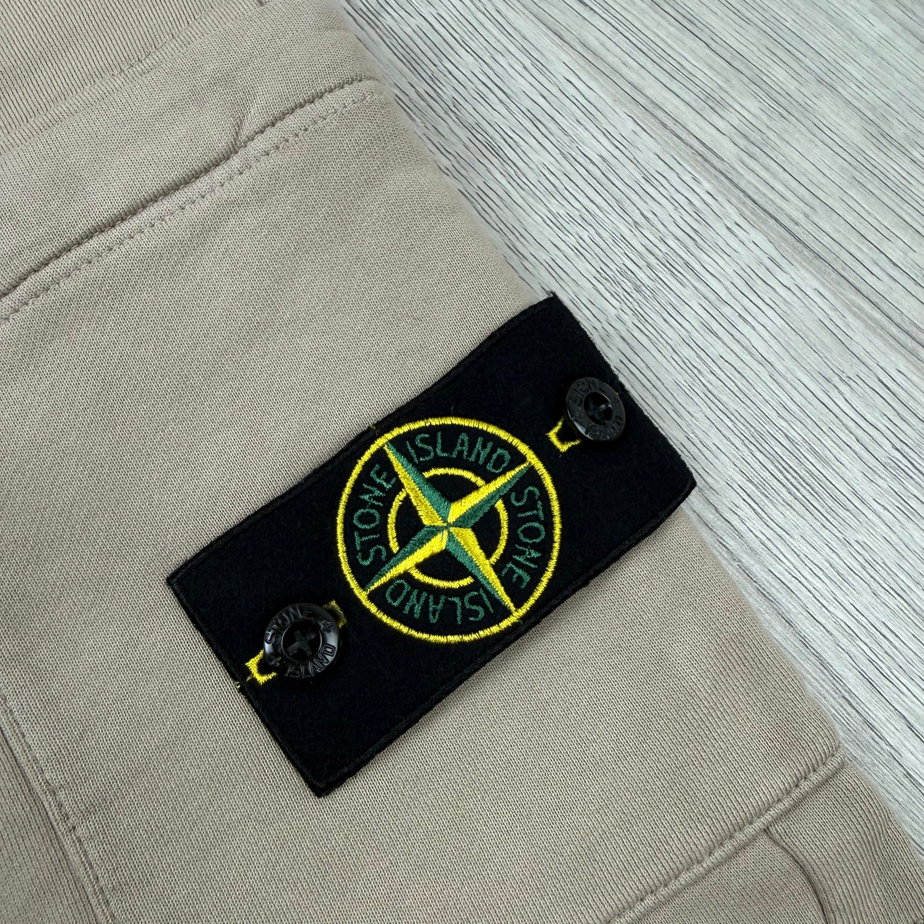 Stone Island Jersey Shorts - Desert