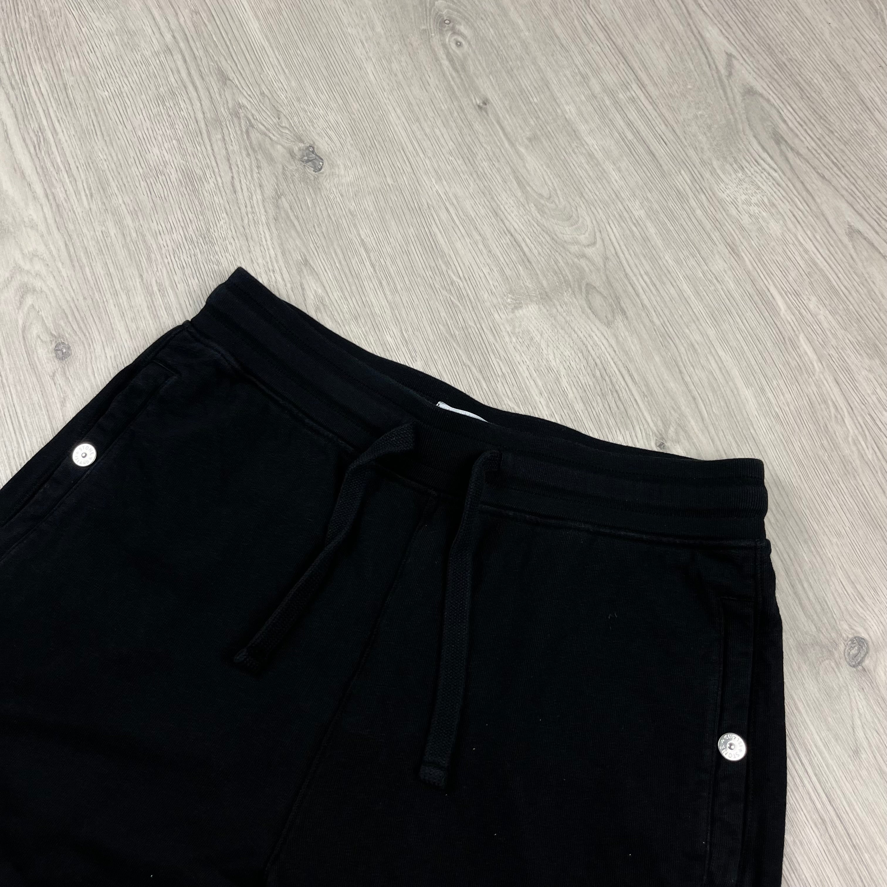 Stone Island Dyed Jersey Shorts - Black