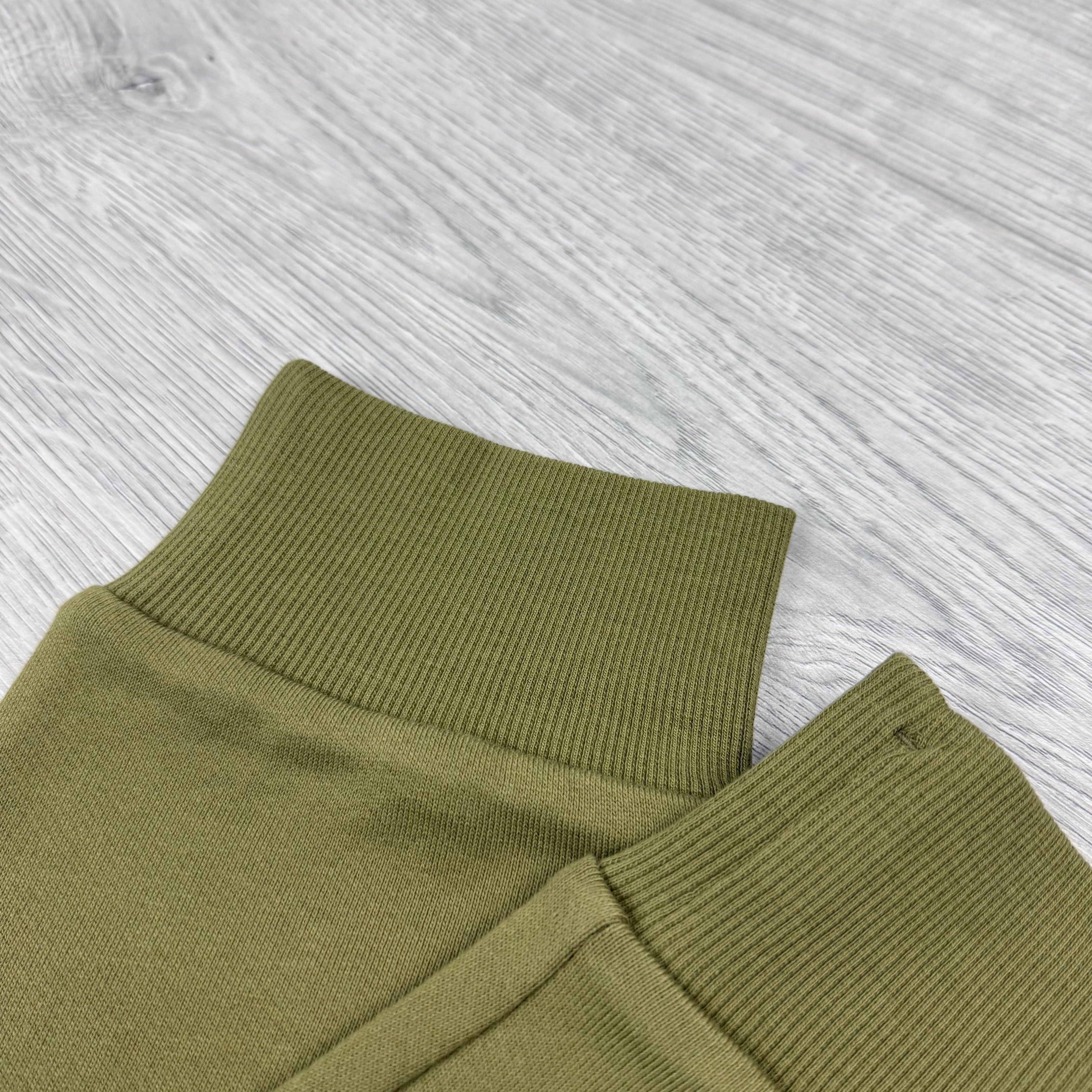 CP Company Raised Fleece Sweatpants - Dried Herb