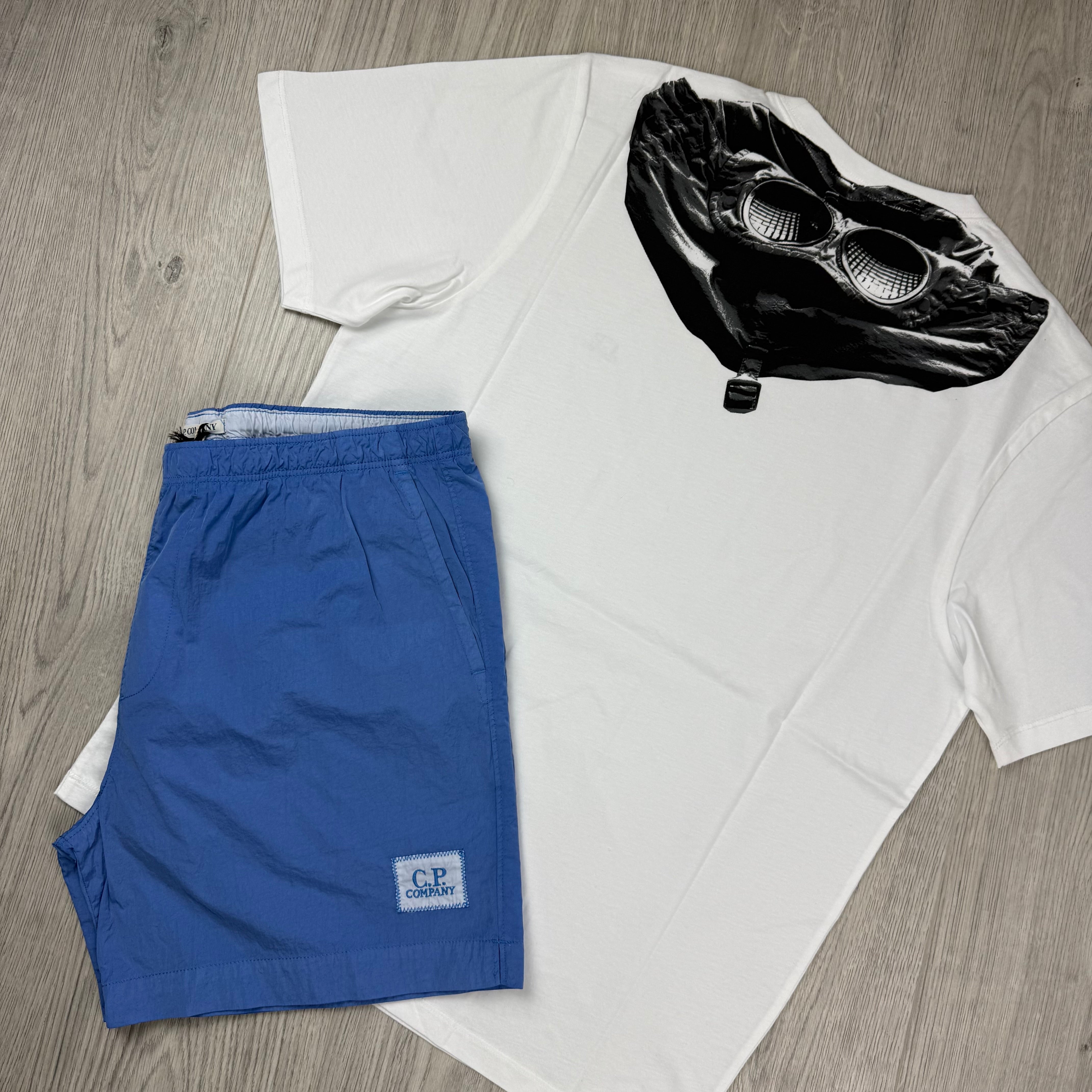 CP Company Holiday Set - White/Pacific Coast