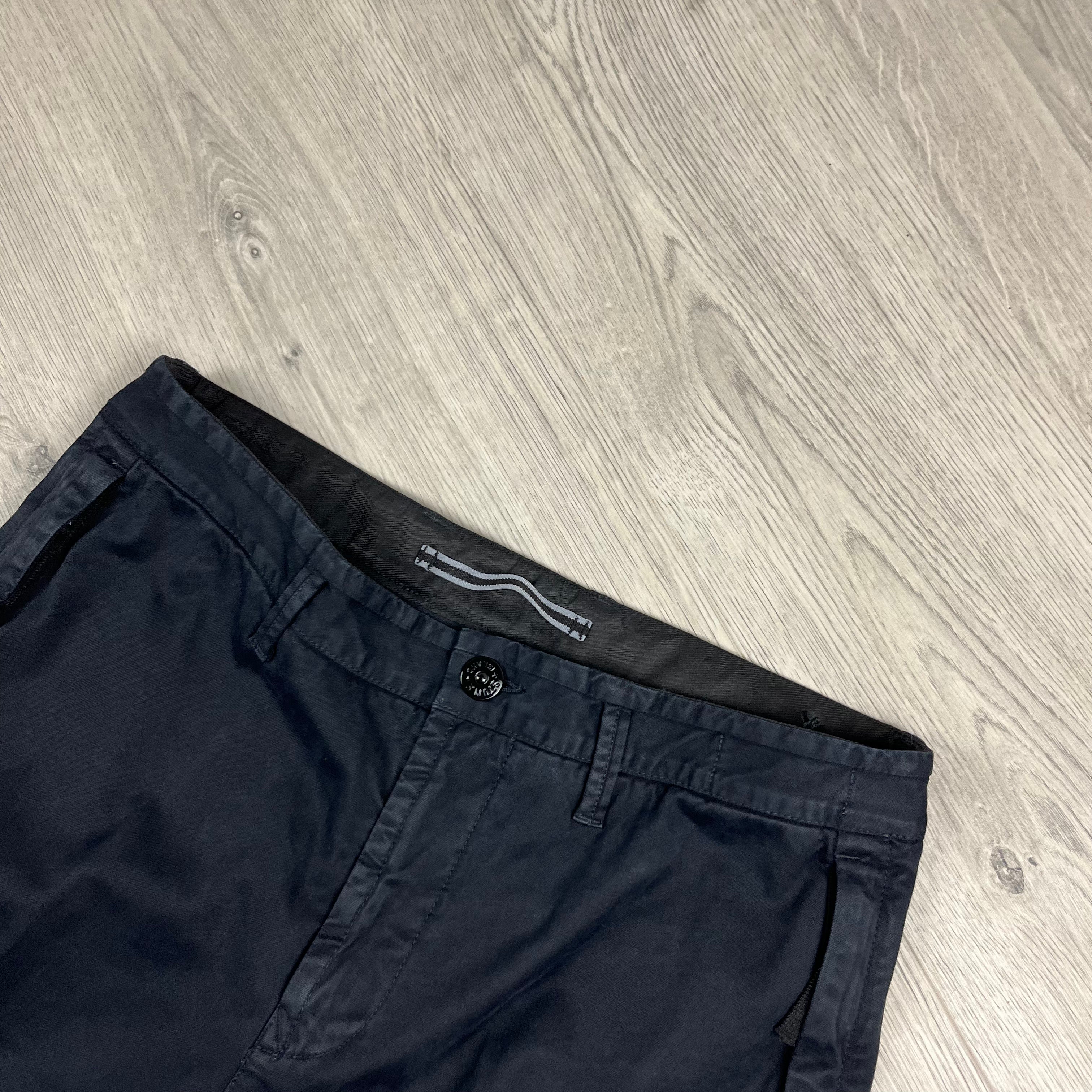 Stone Island Cargo Trousers - Navy