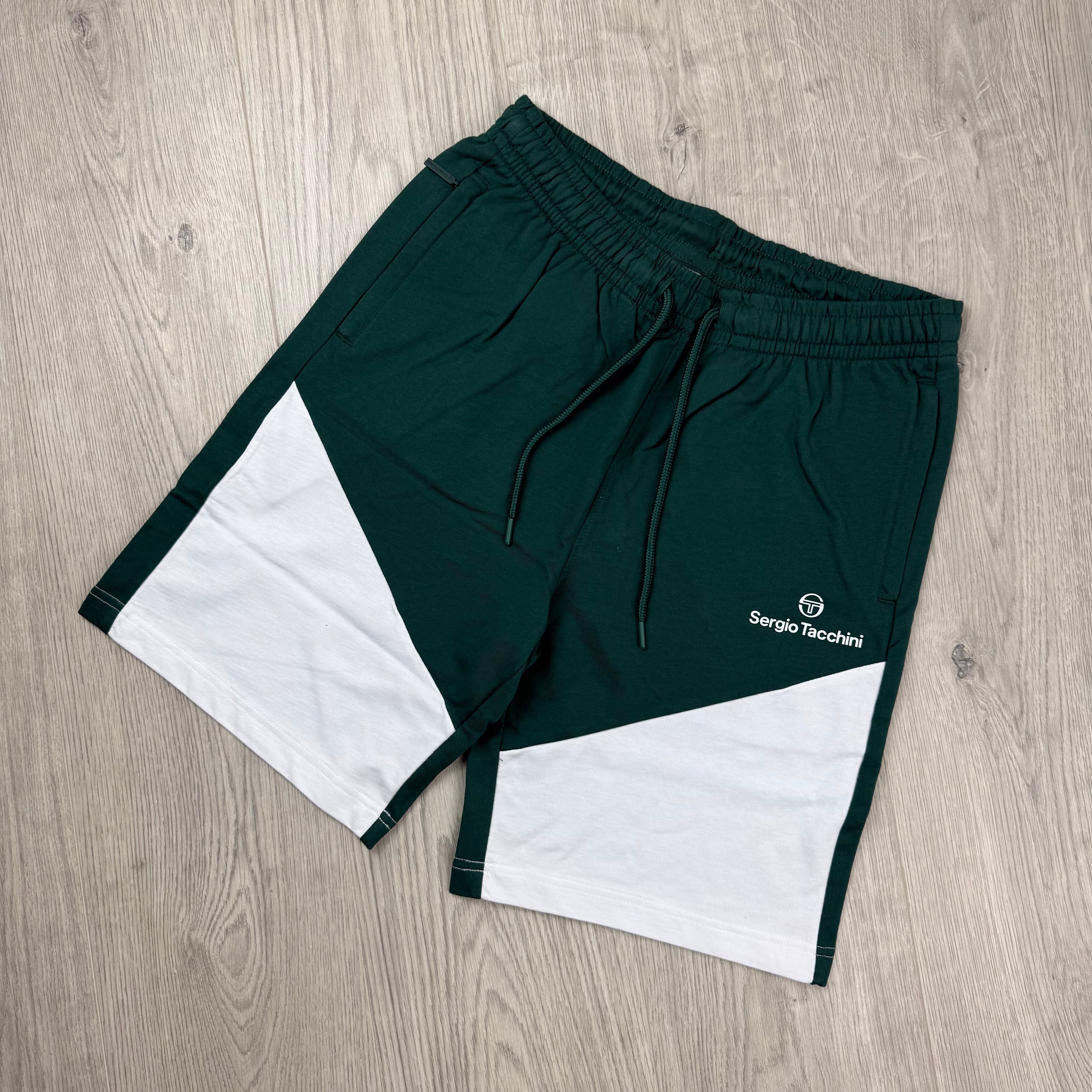 Sergio Tacchini 'Giardino' Jersey Shorts - Sea Moss