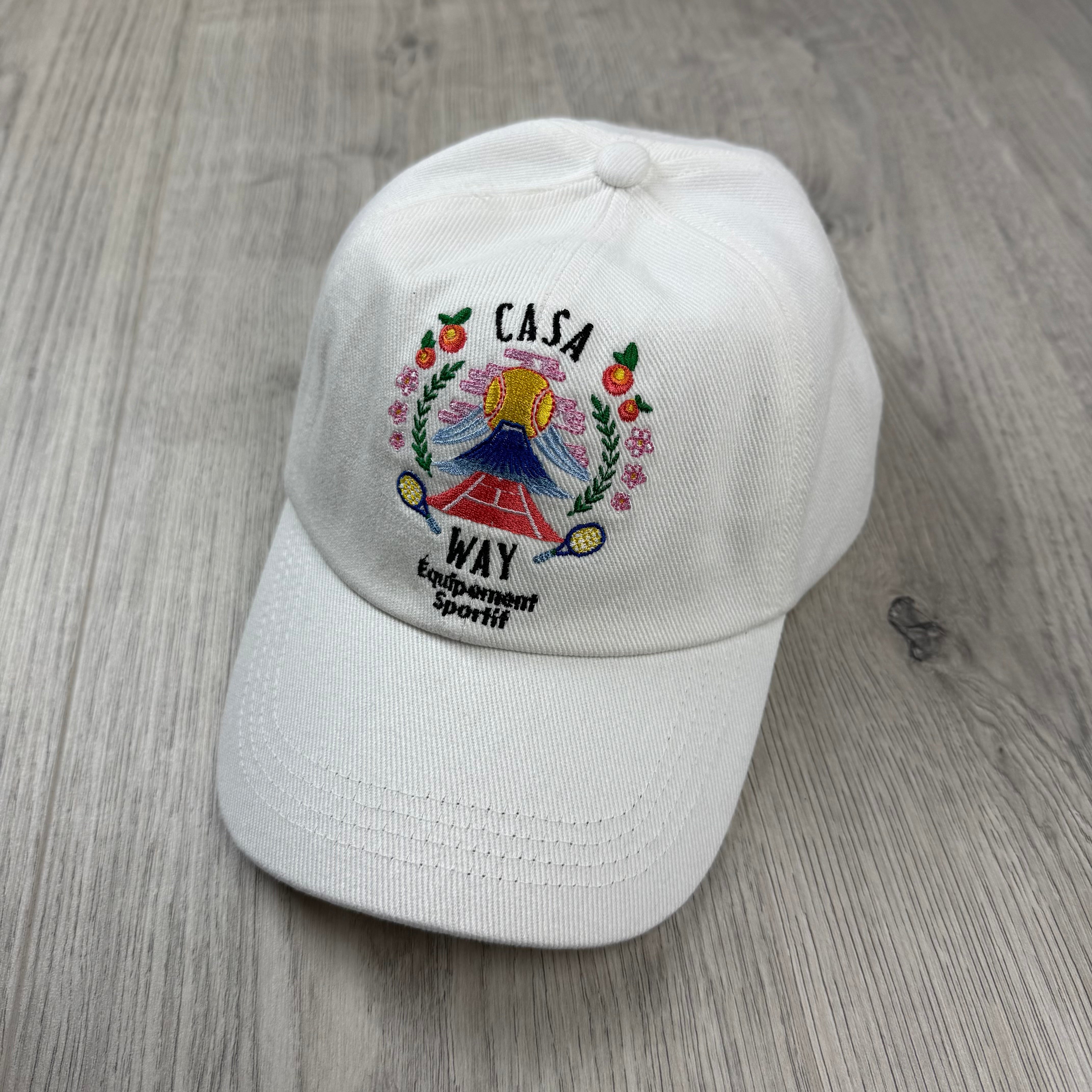 Casablanca 'Casa Way' Baseball Cap - White