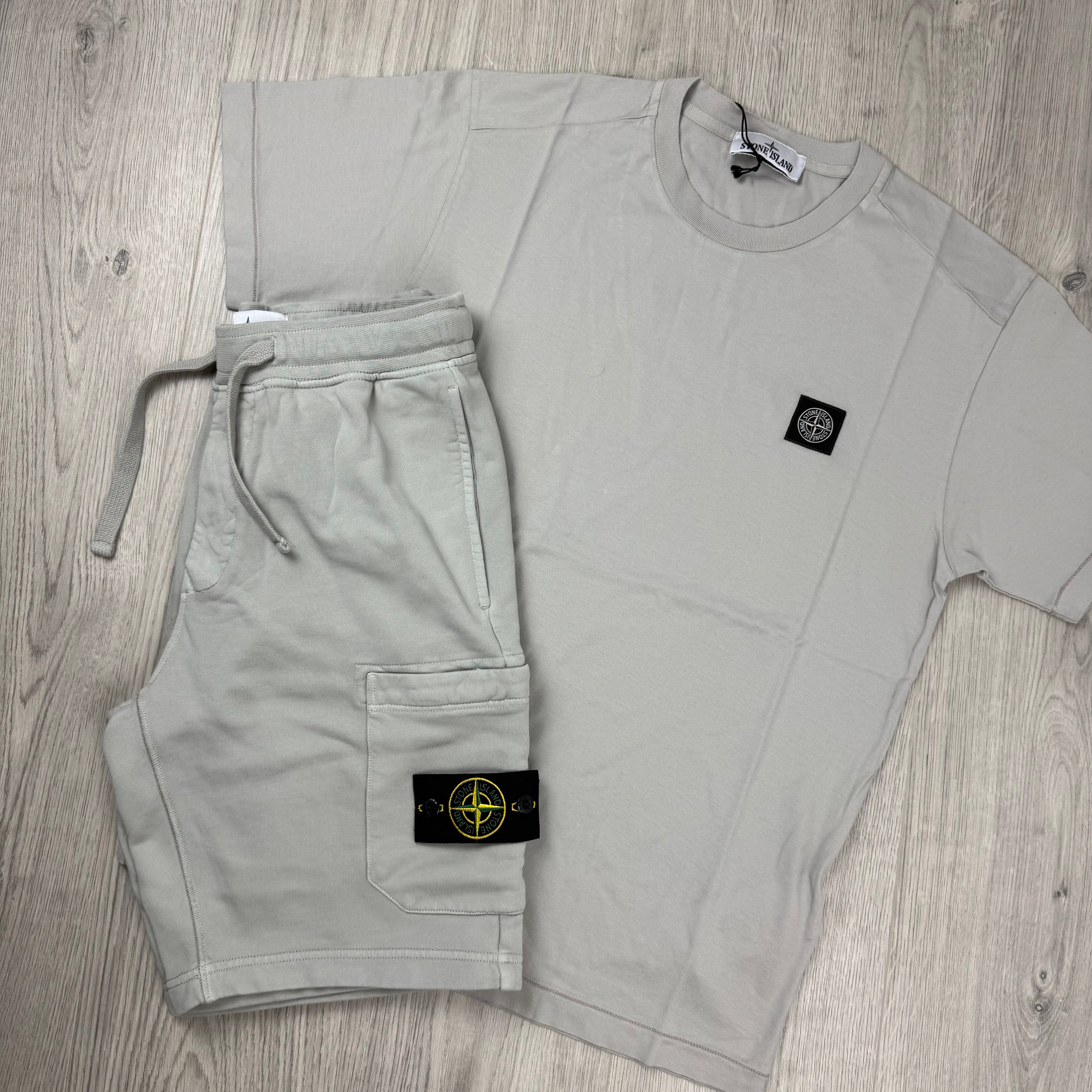 Stone Island Set - Pearl Grey