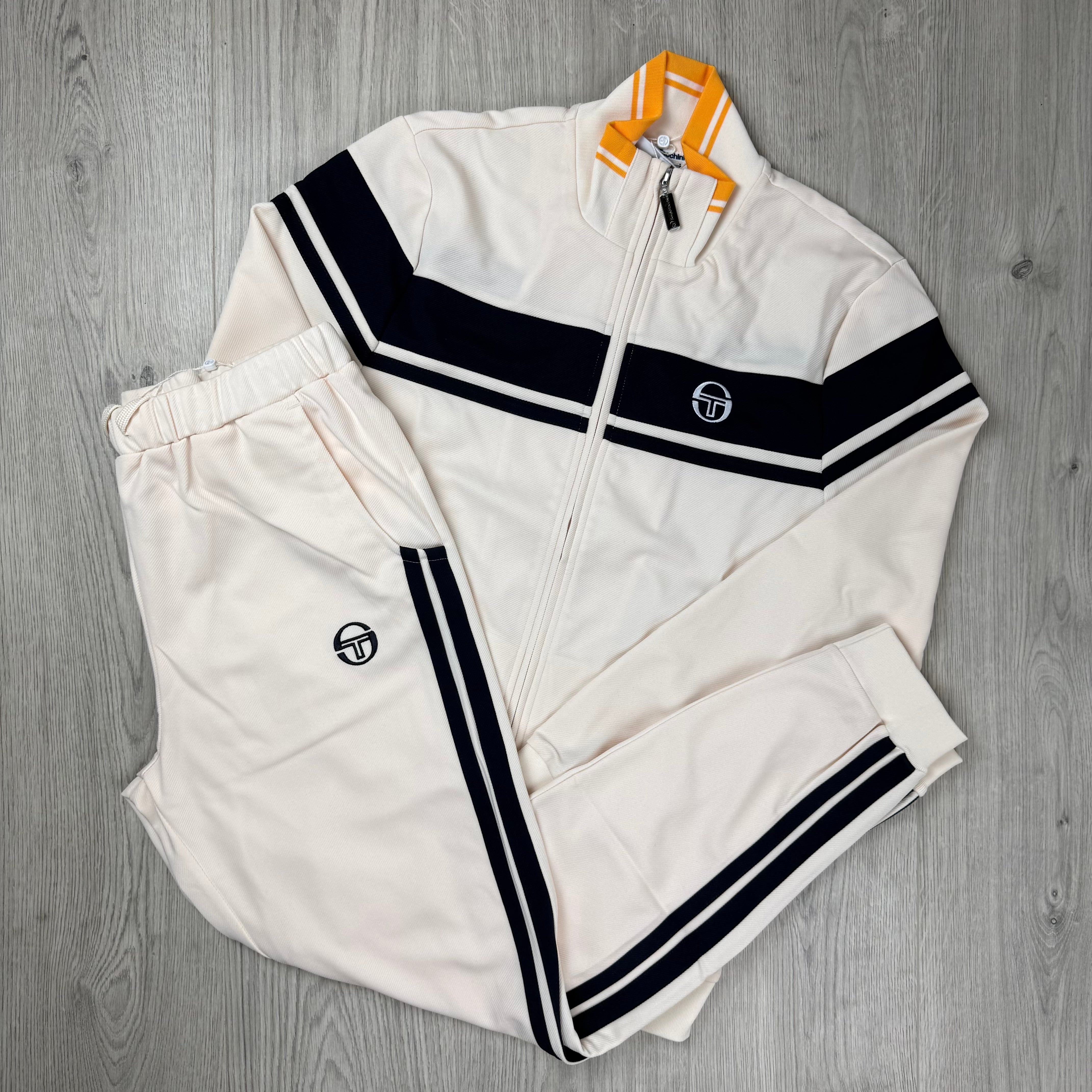 Sergio Tacchini 'Damarindo' Tracksuit -  Buttercream