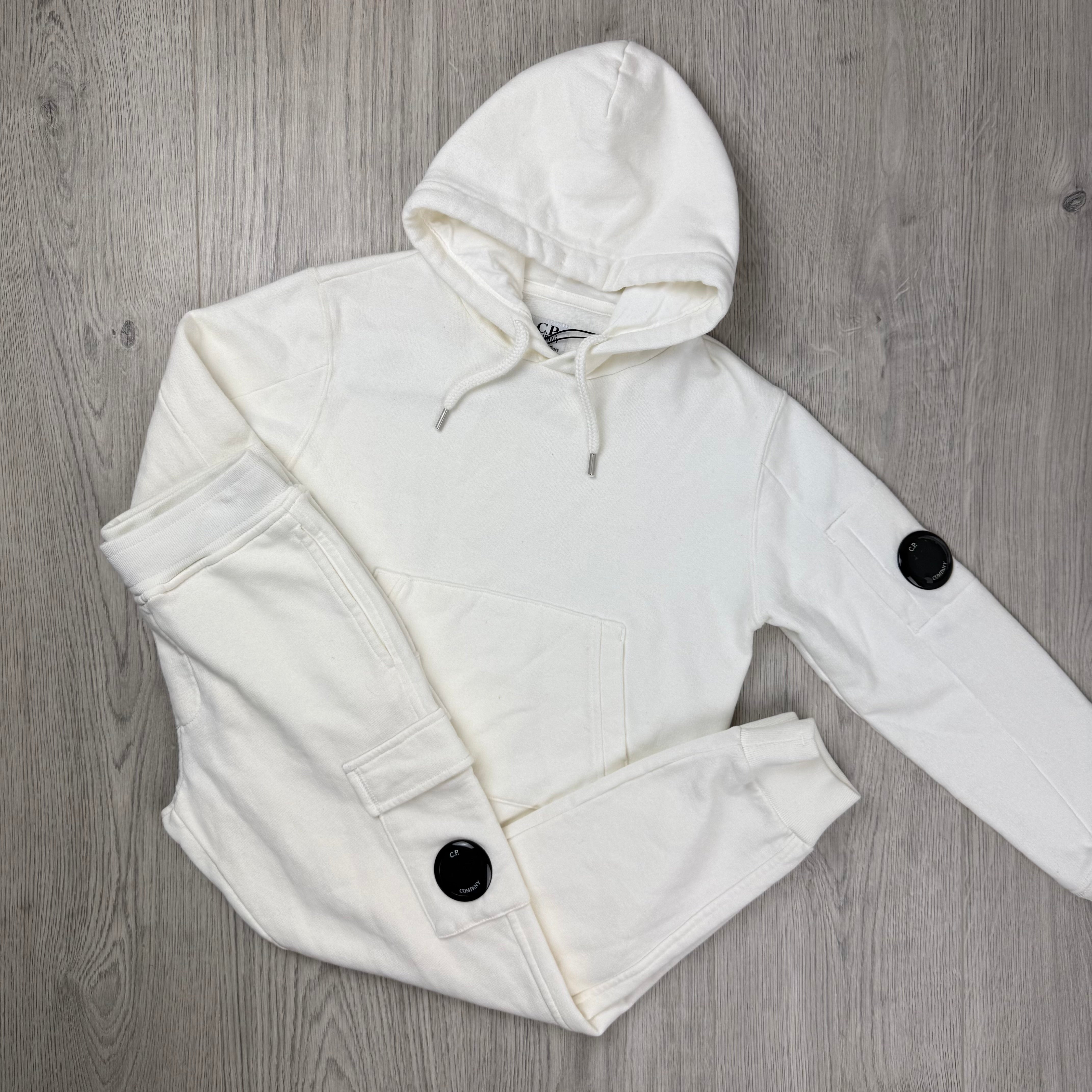 CP Company Junior Tracksuit - White