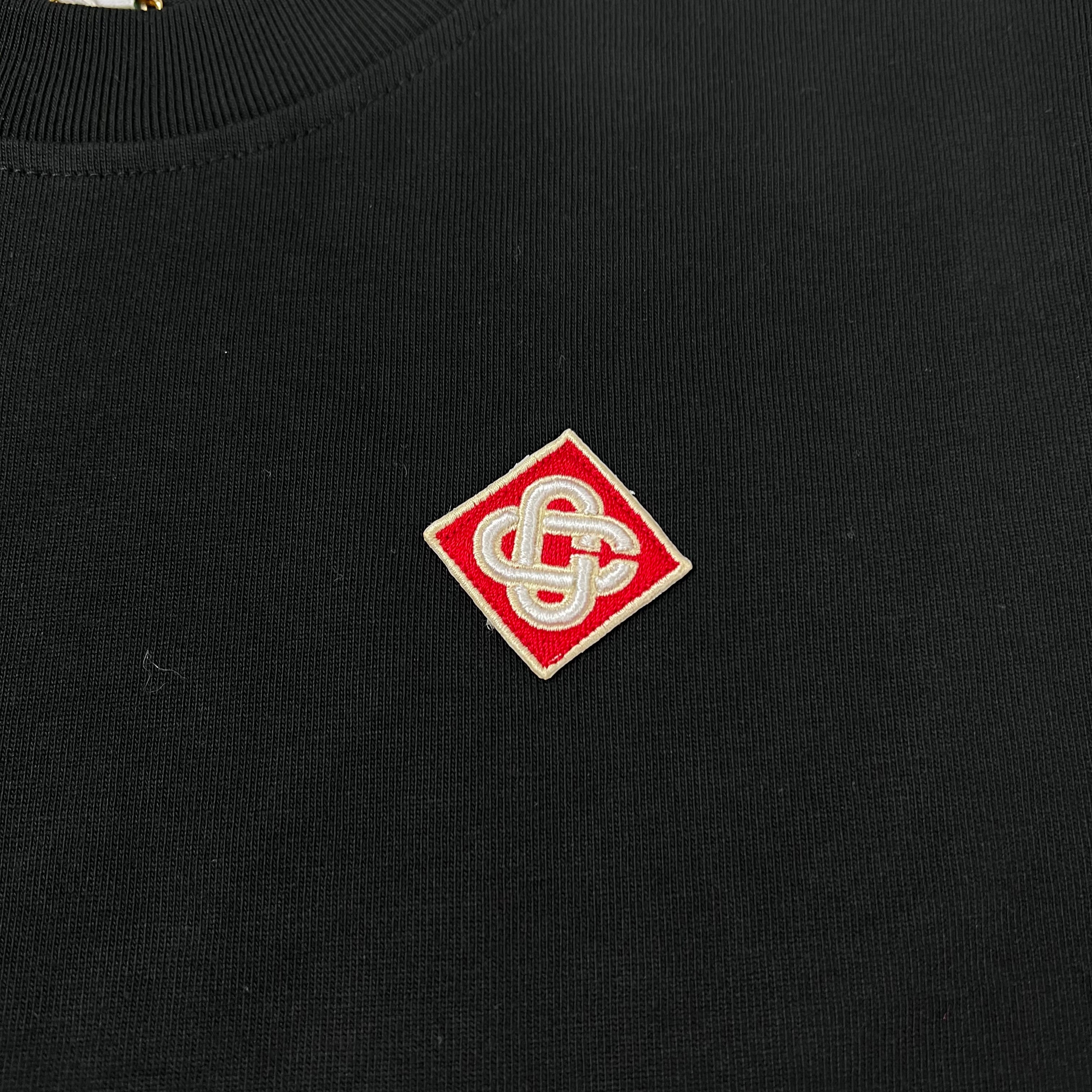 Casablanca 'Diamond Logo' T-Shirt - Black