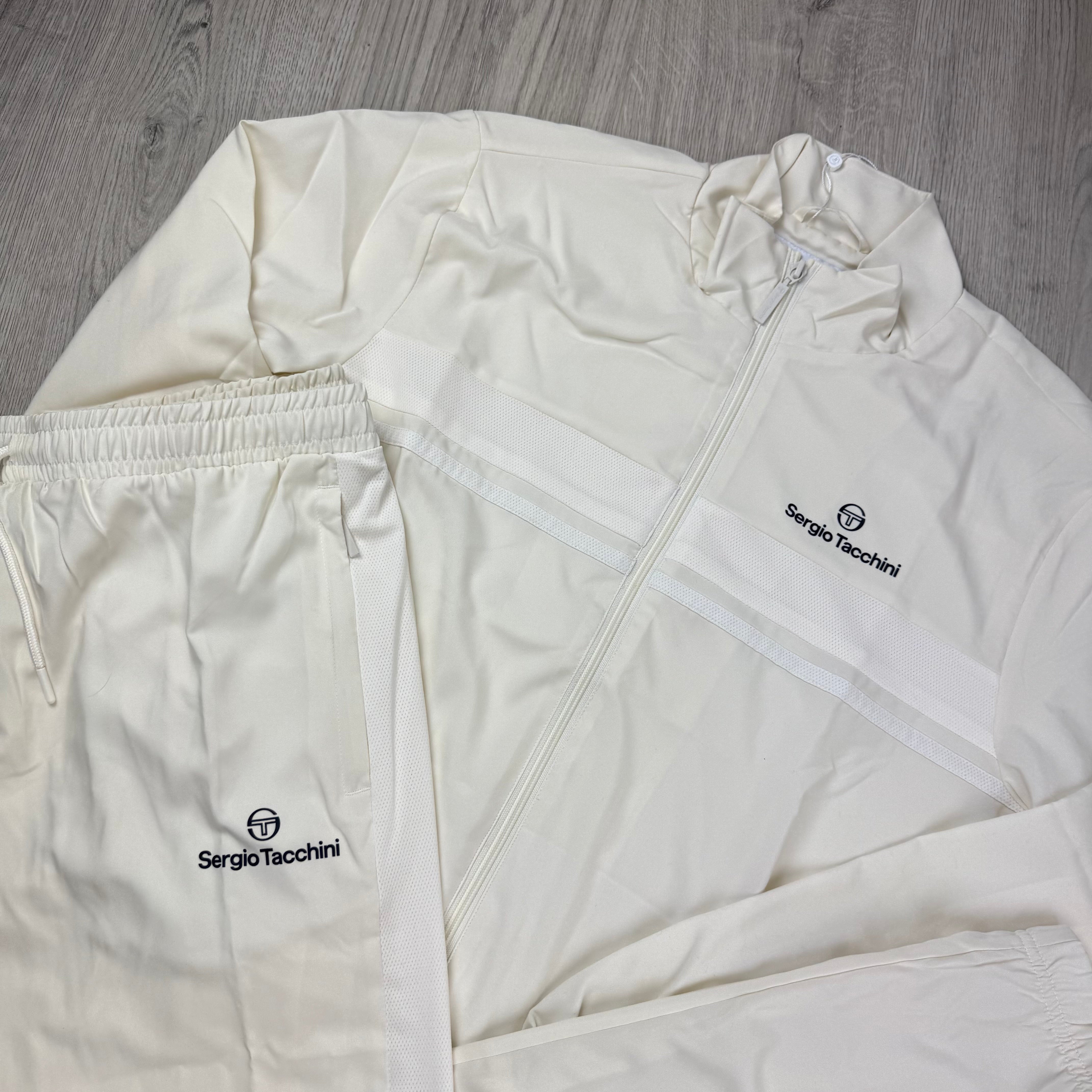 Sergio Tacchini 'Specchio 024' Tracksuit -  Gardenia