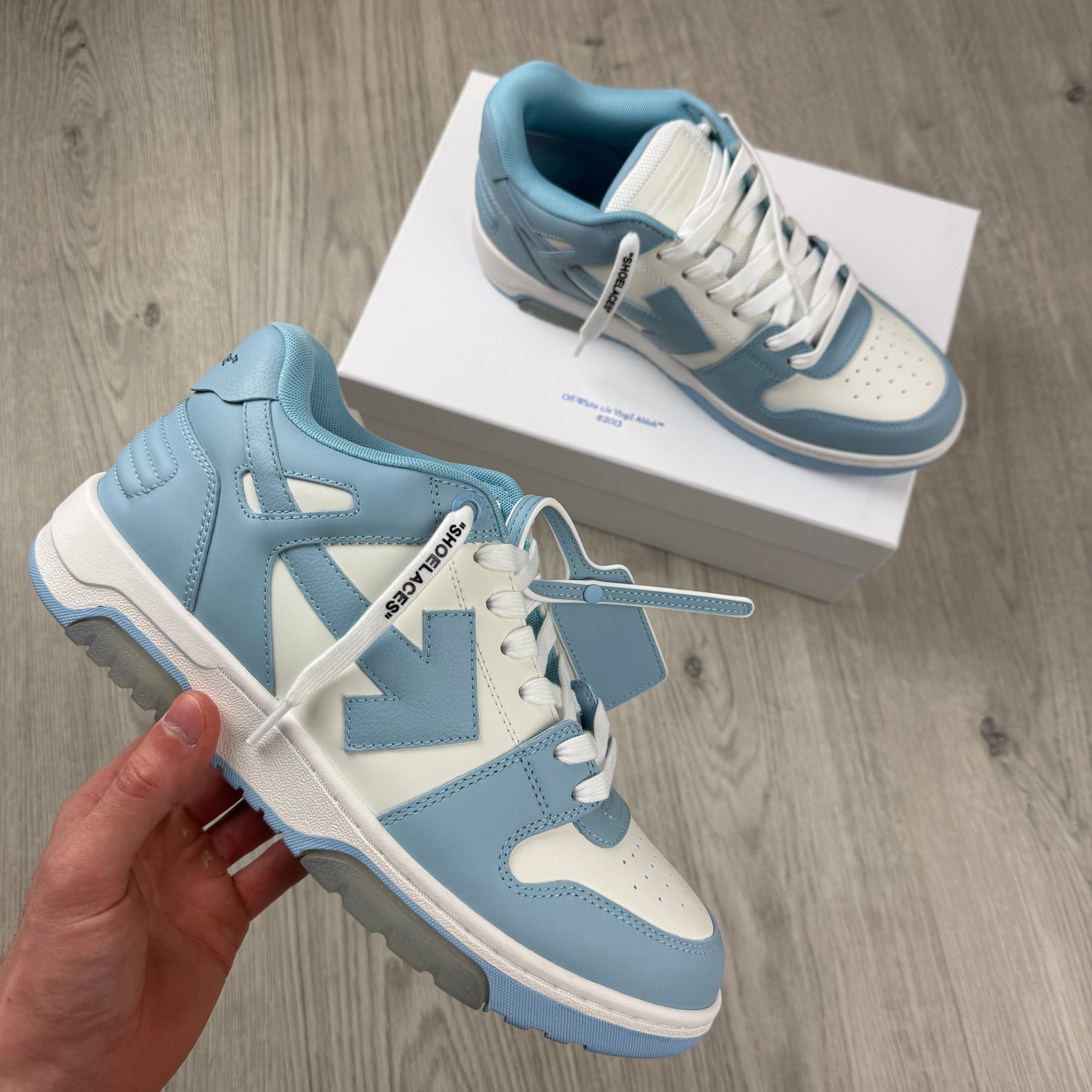 Off-White 'Out Of Office' Sneakers - White/Blue