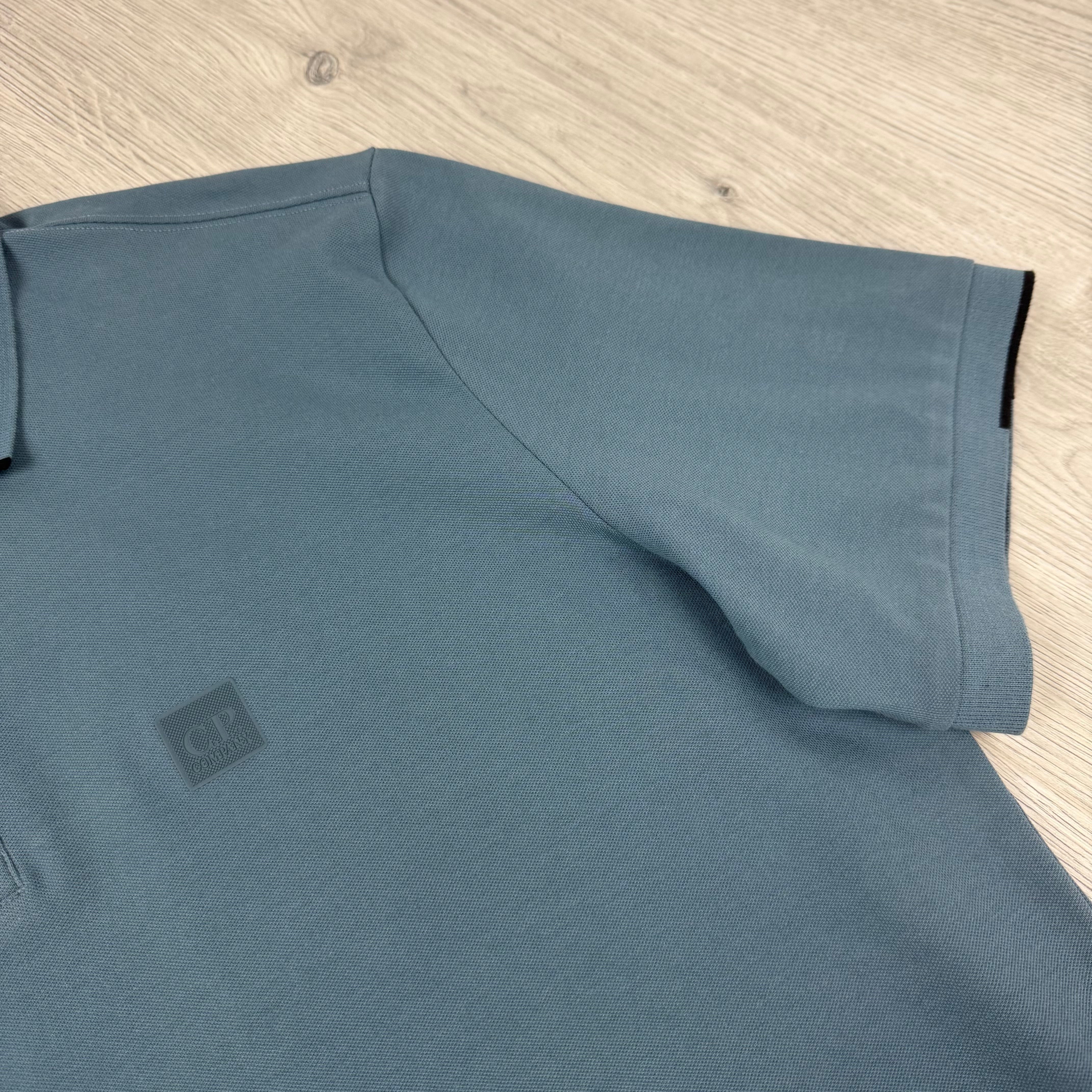CP Company Metropolis Polo Shirt - Orion Blue
