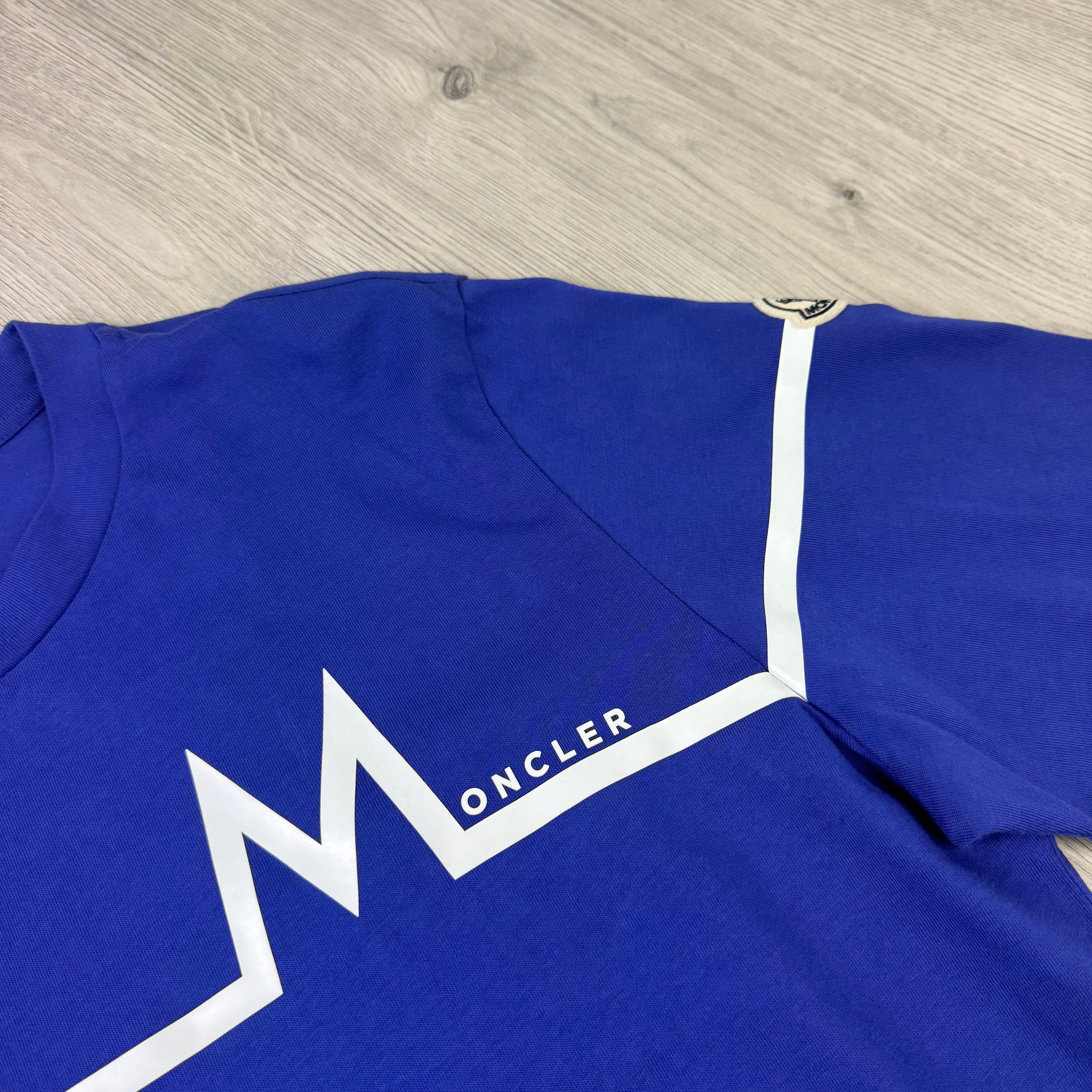 Moncler Long Sleeve T-Shirt - Blue