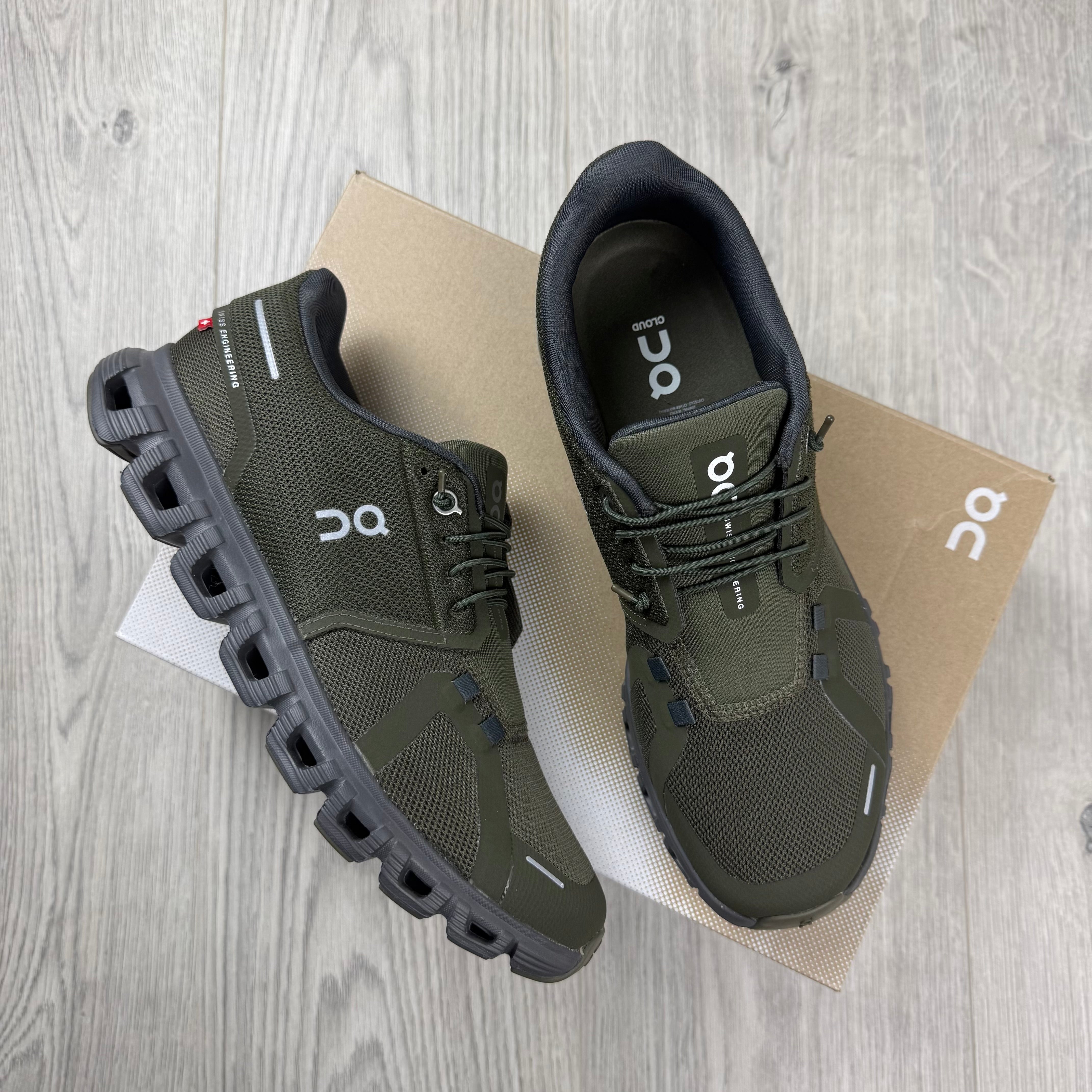 On Running 'Cloud 6' Sneakers - Olive