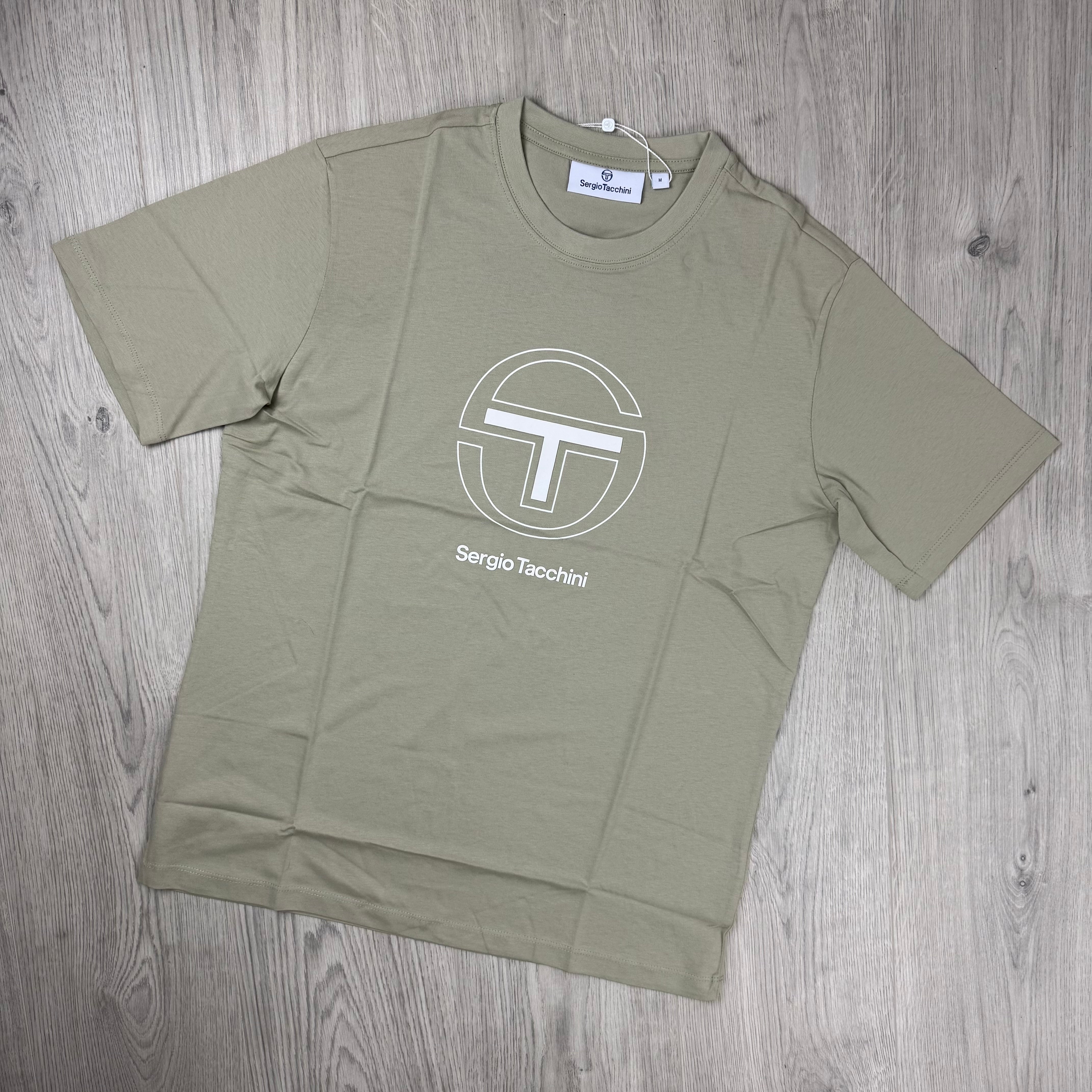 Sergio Tacchini 'Libero Co' T-Shirt - Stone