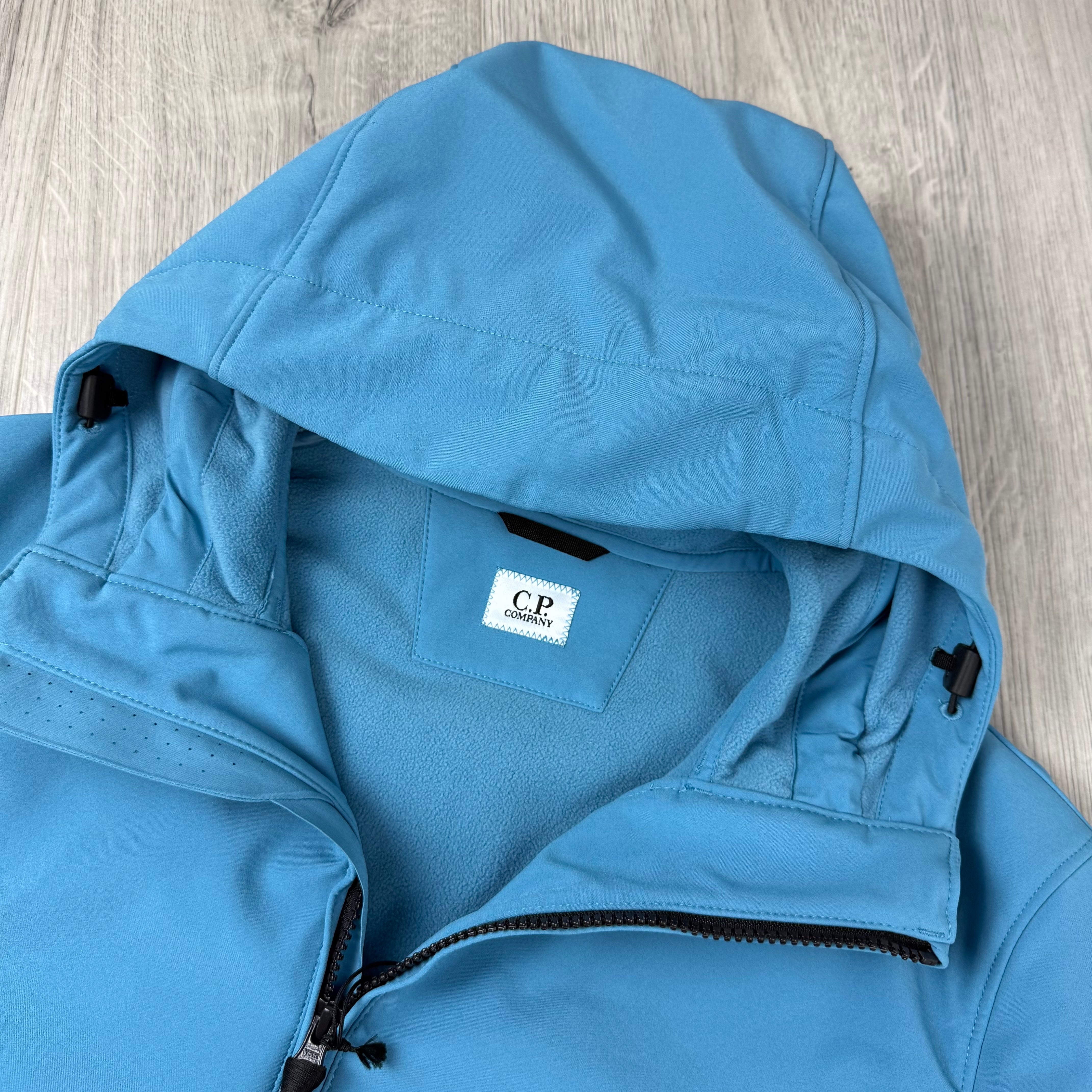 CP Company Shell Jacket - Aegean Blue