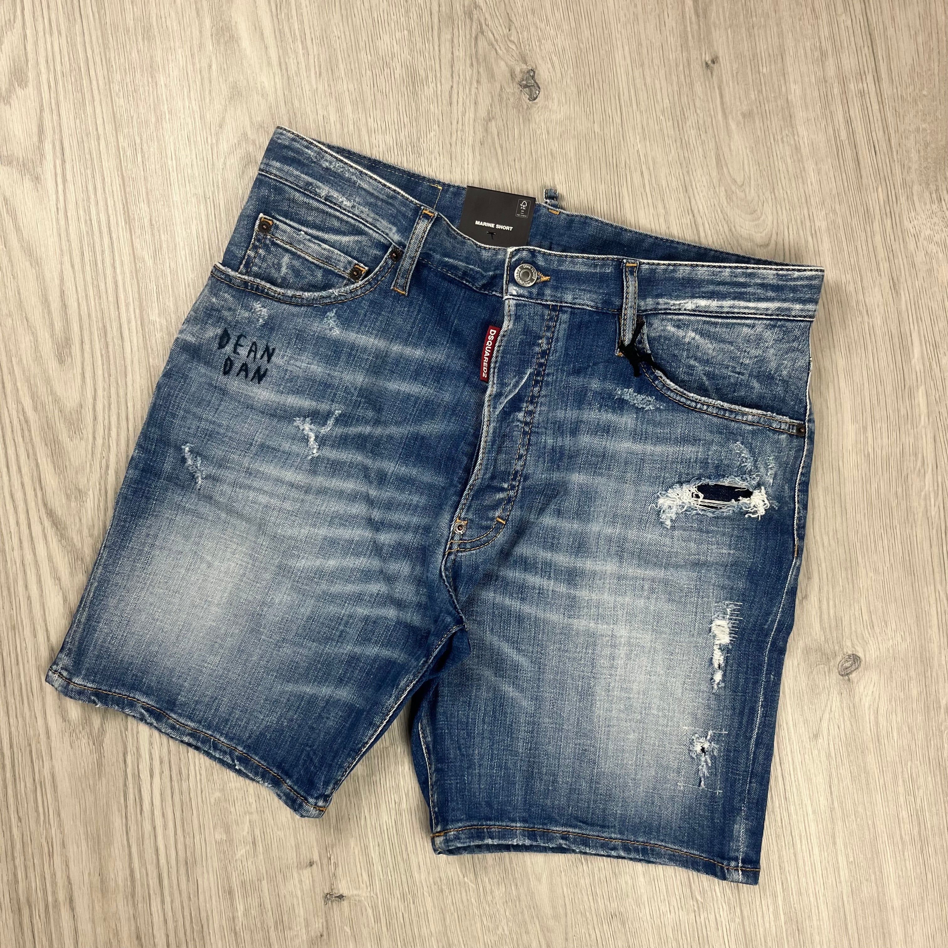 DSQUARED2 Denim Shorts - Blue