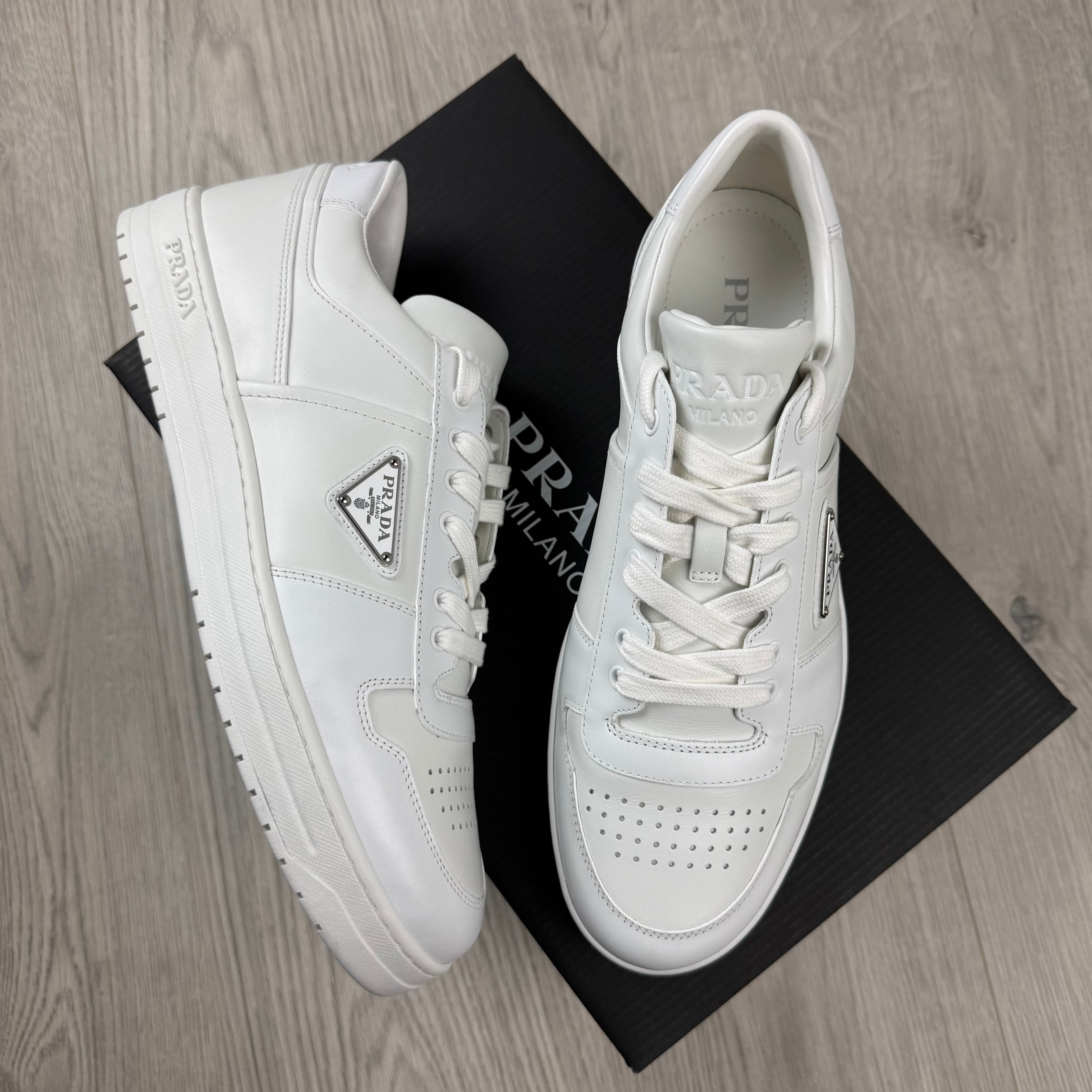 Prada 'Downtown' Sneakers - White