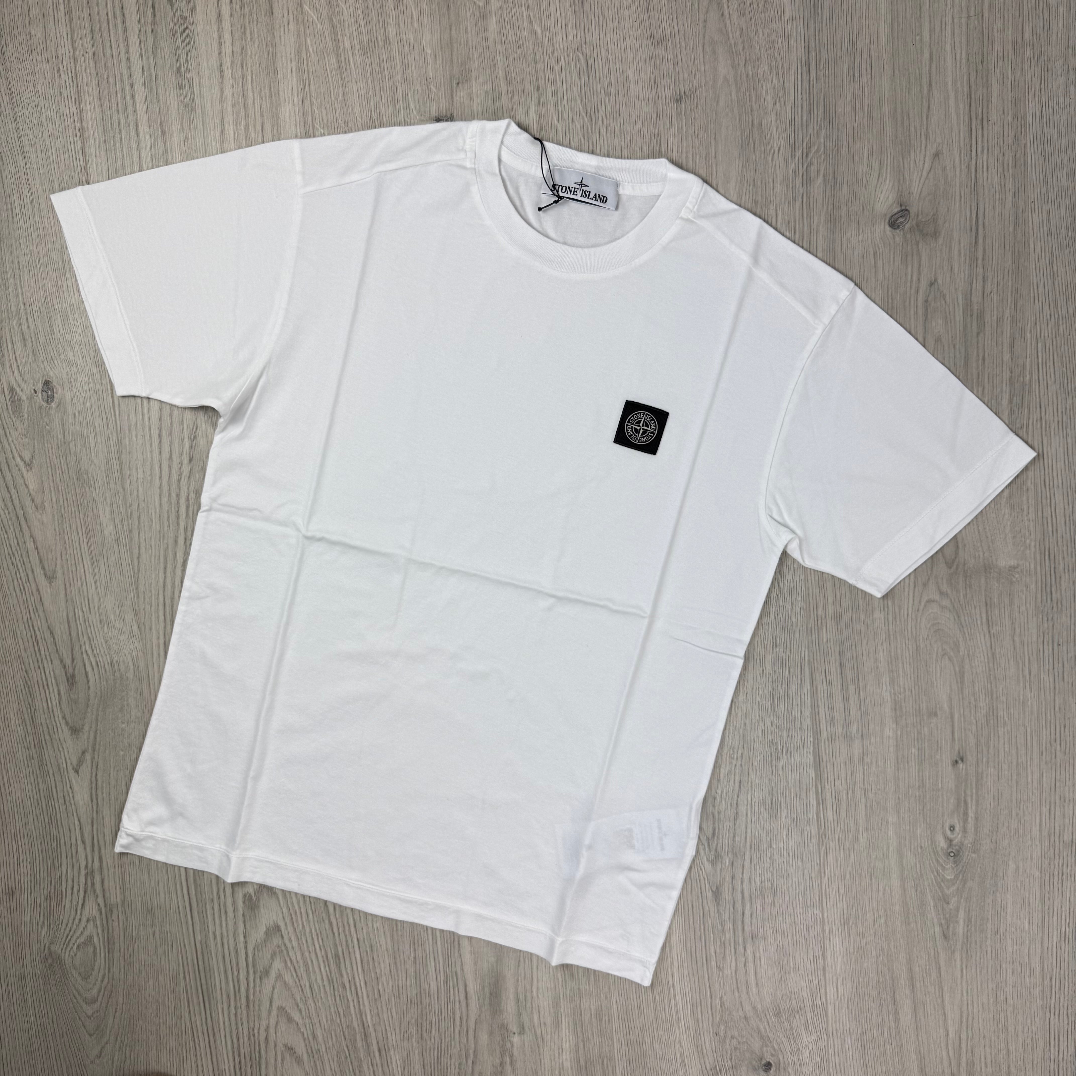 Stone Island Patch T-Shirt - White