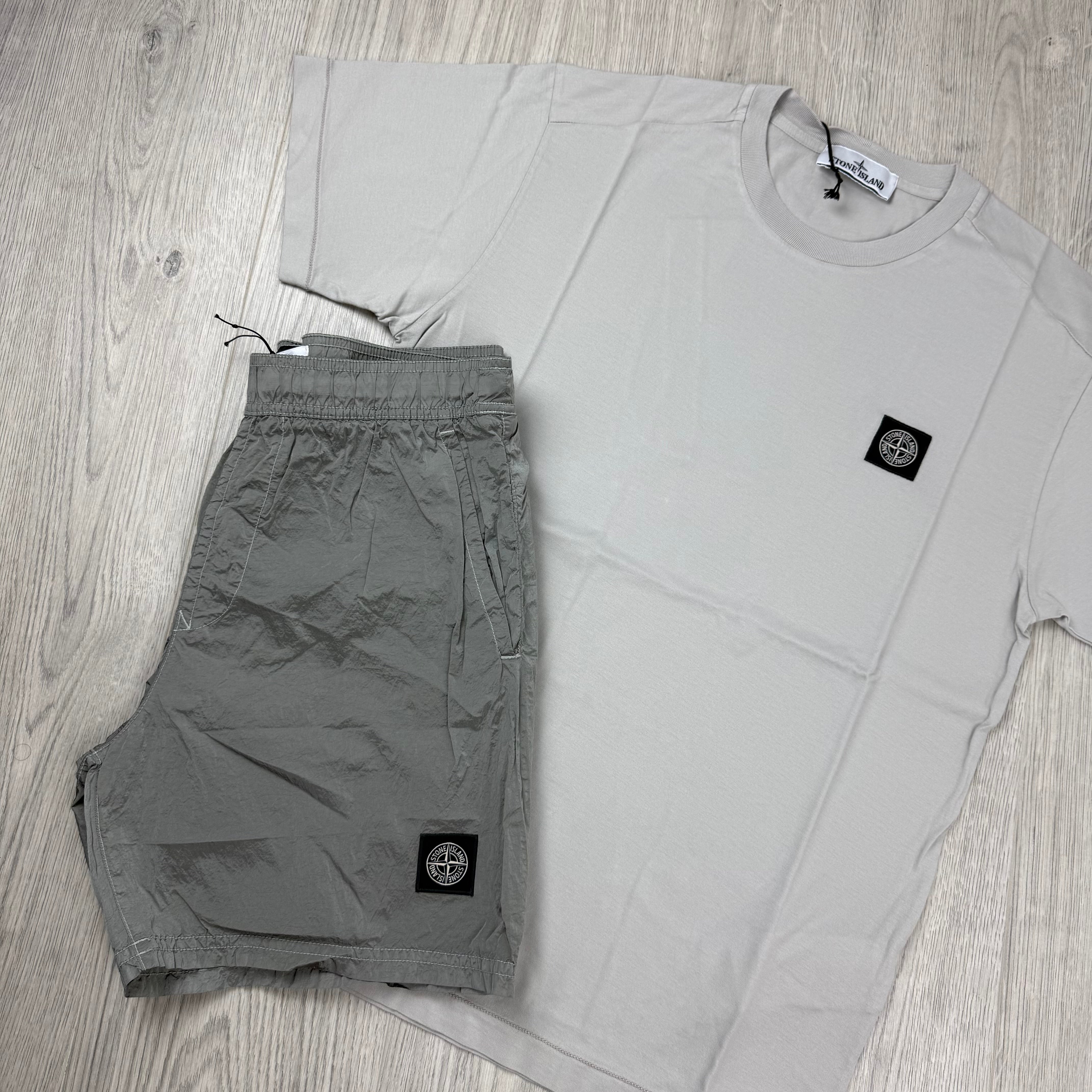 Stone Island Holiday Set - Pearl Grey