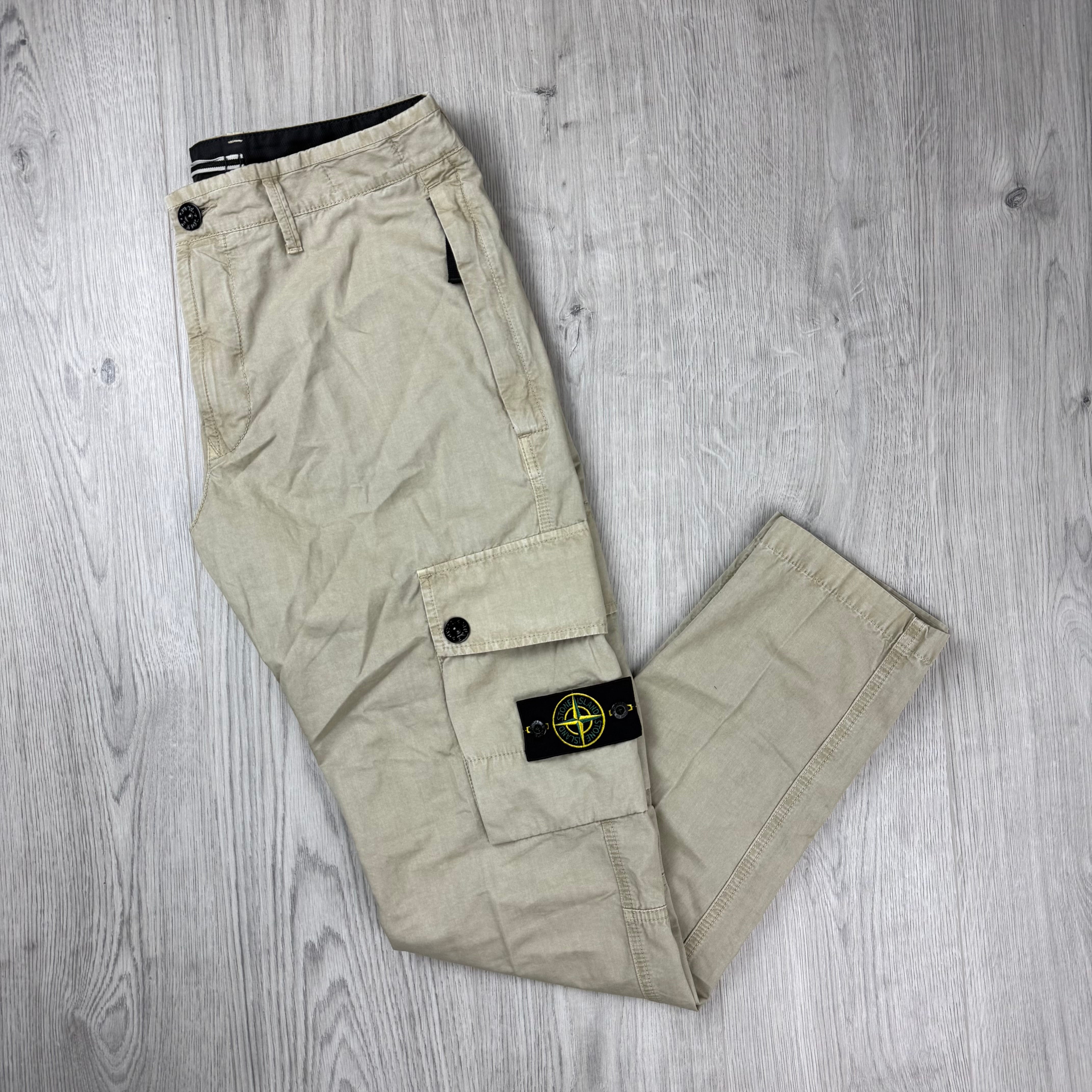 Stone Island Cargo Trousers - Sand