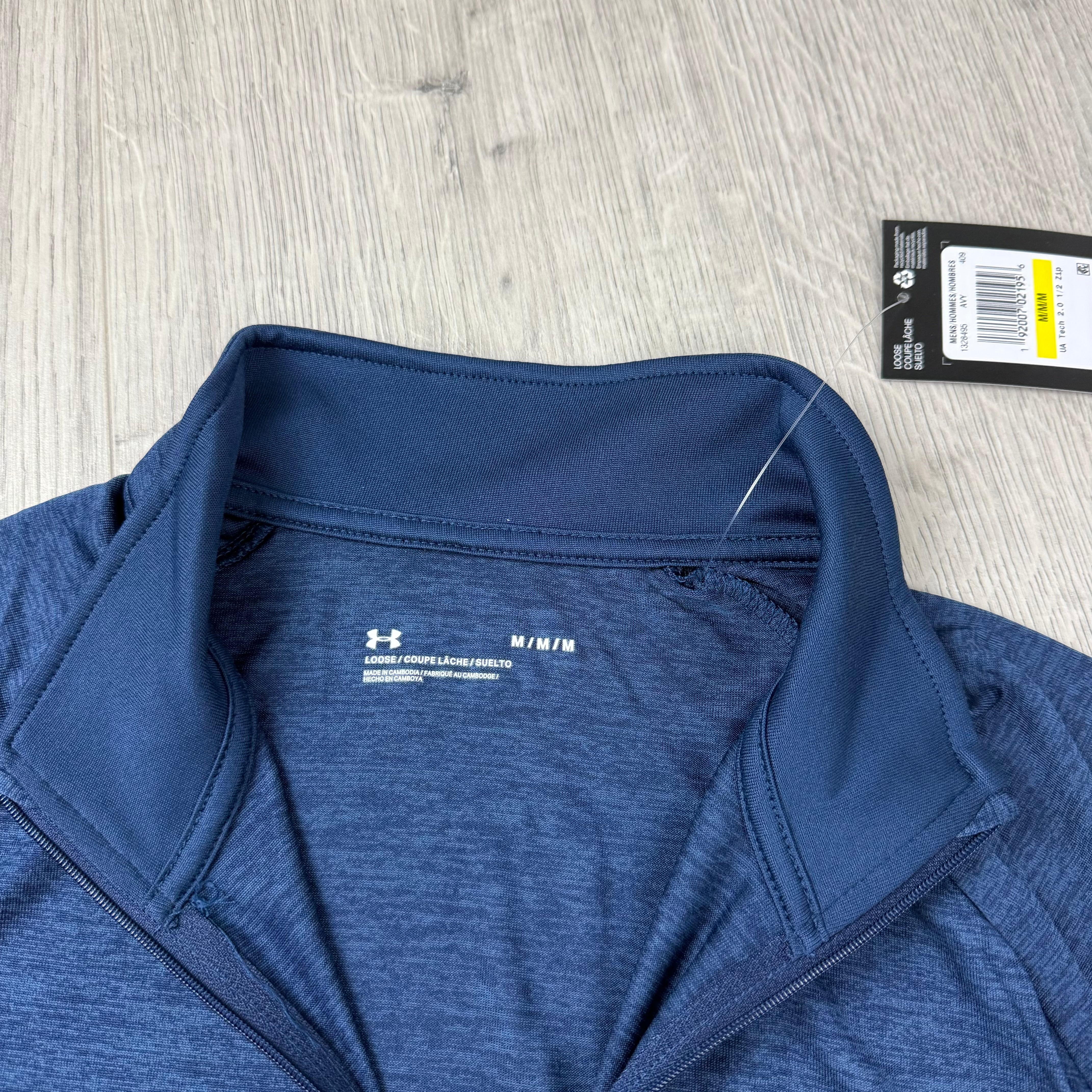 Under Armour 'UA Tech' 1/2 Zip - Steel Blue