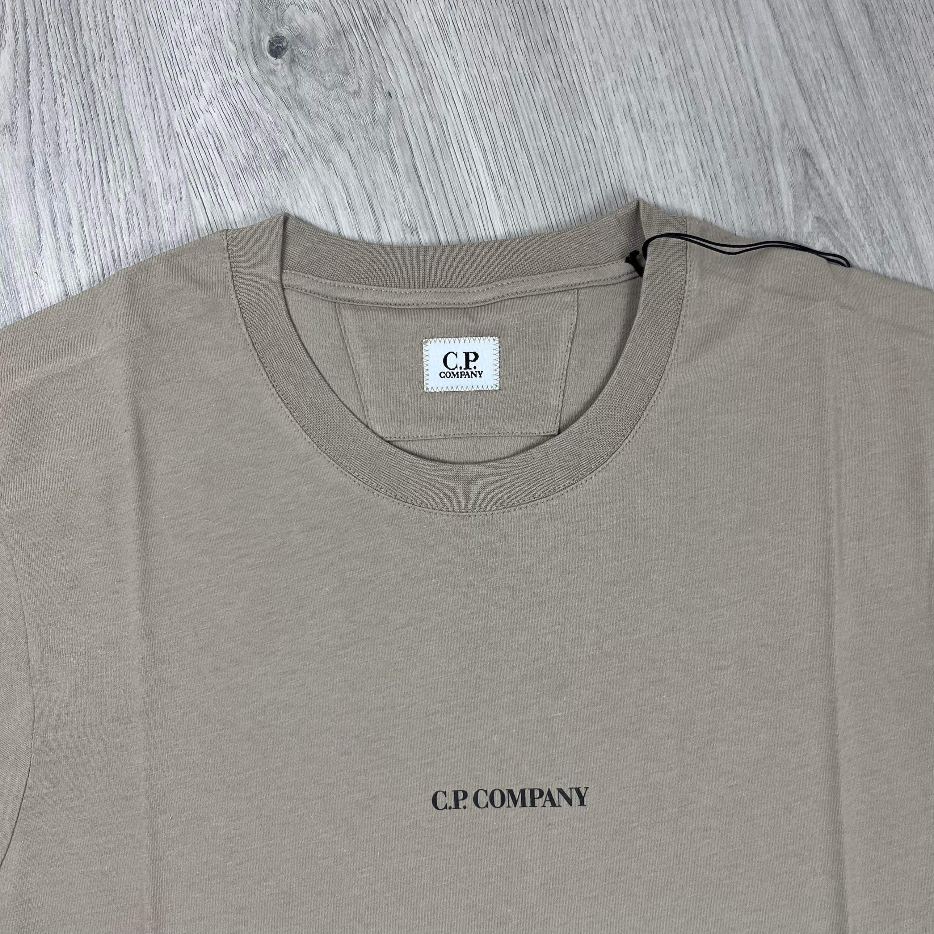 CP Company Graphic T-Shirt - Tan