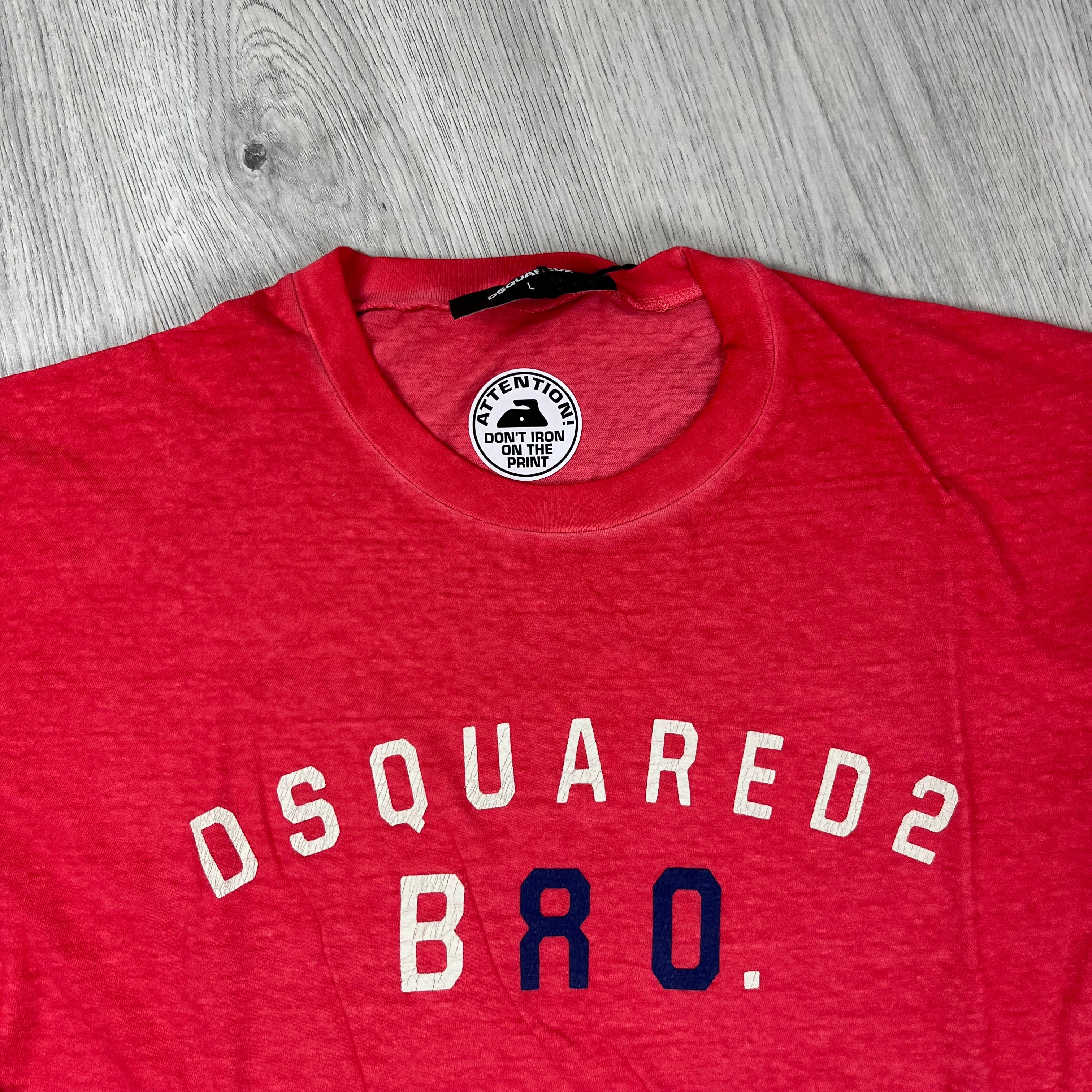 DSQUARED2 Long Sleeve T-Shirt - Red