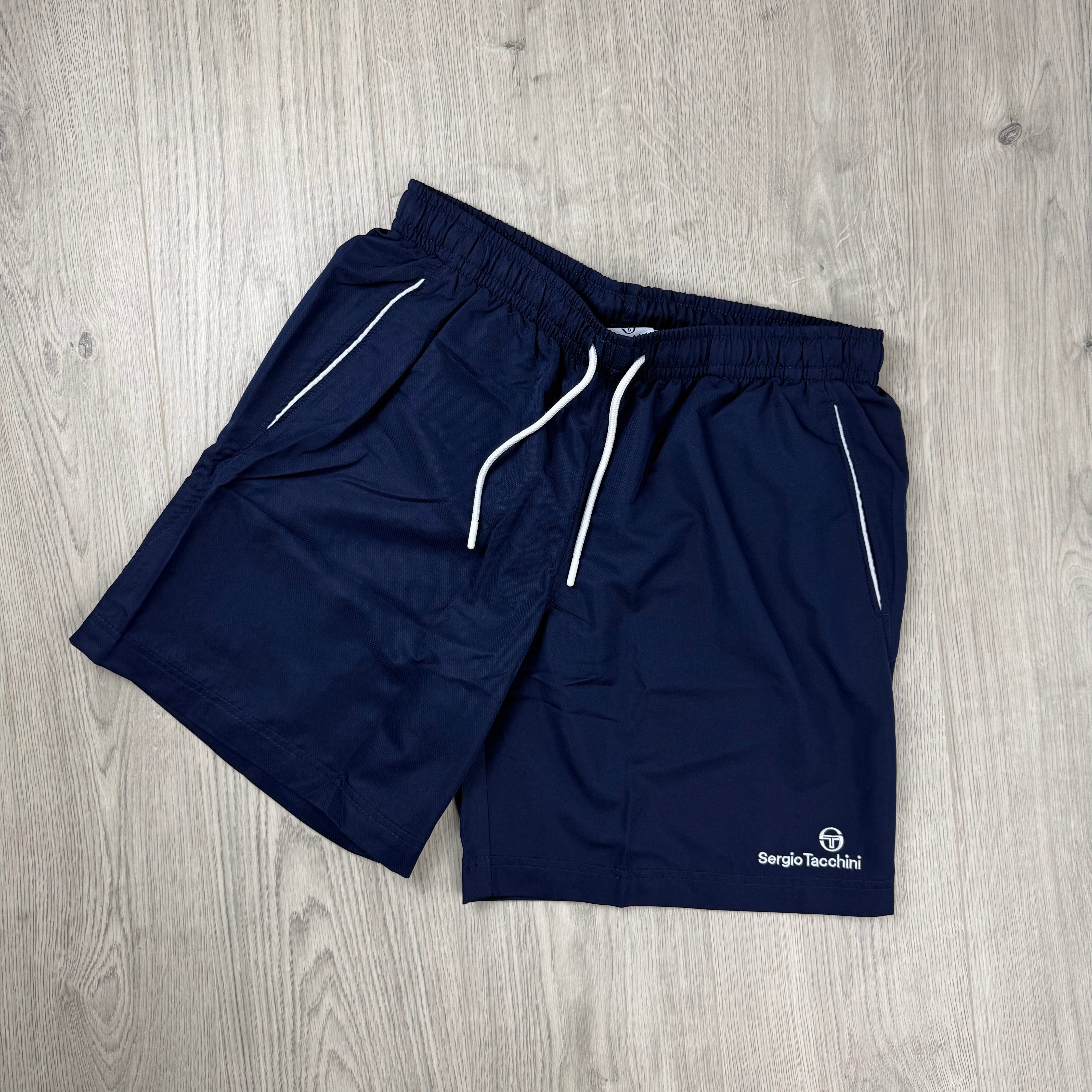 Sergio Tacchini 'Rob 021' Jersey Shorts - Navy
