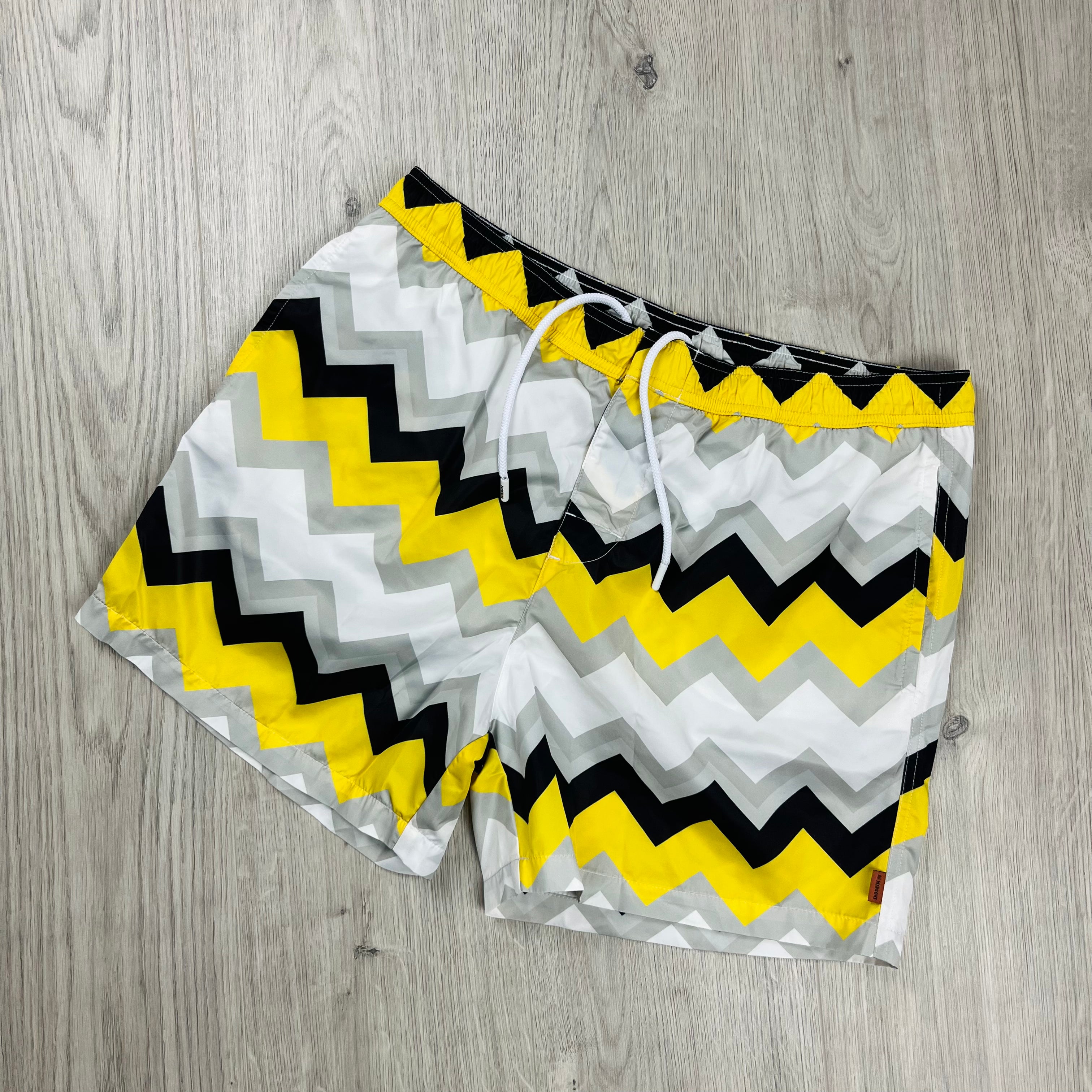 Missoni Zig Zag Swim Shorts - Yellow