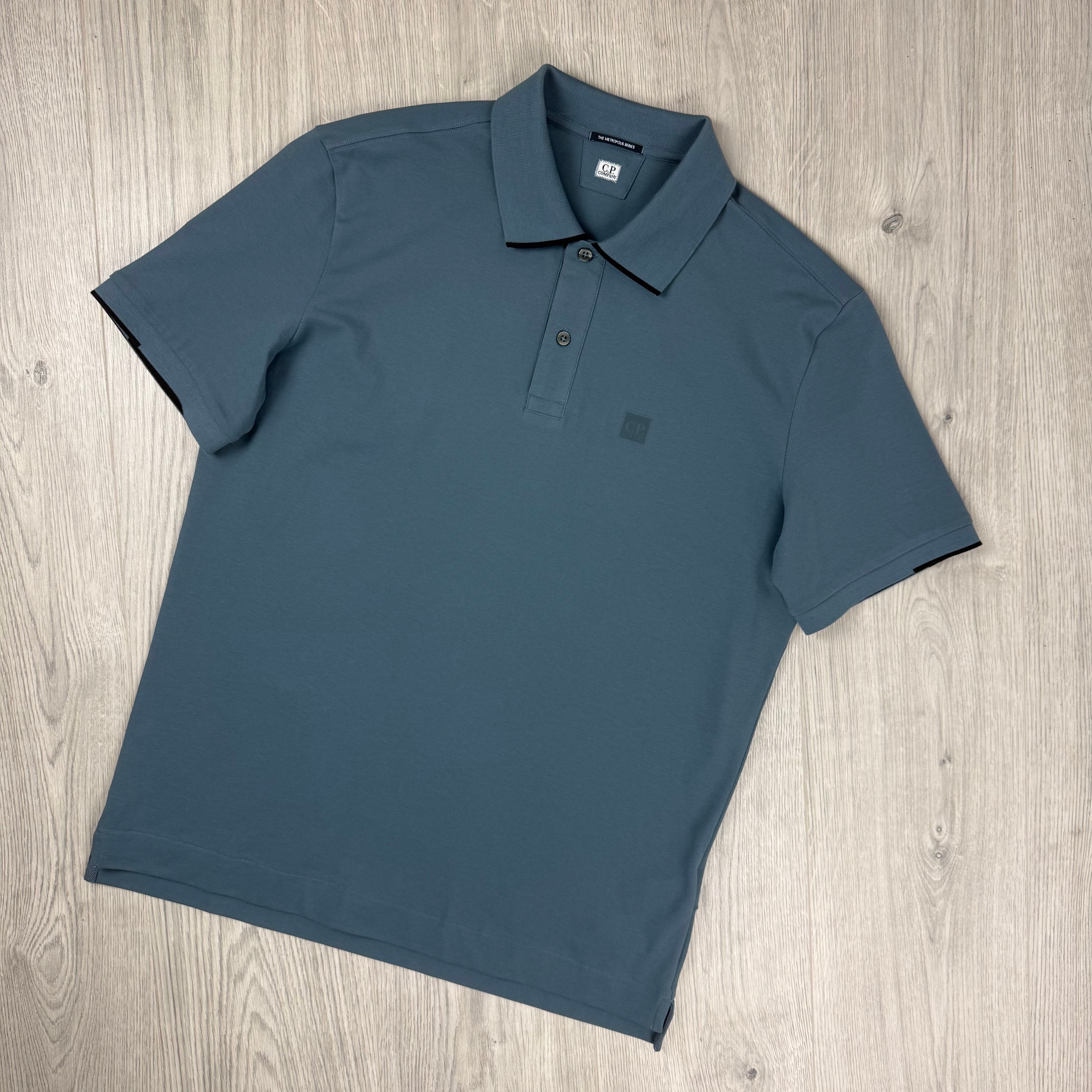 CP Company Metropolis Polo Shirt - Orion Blue