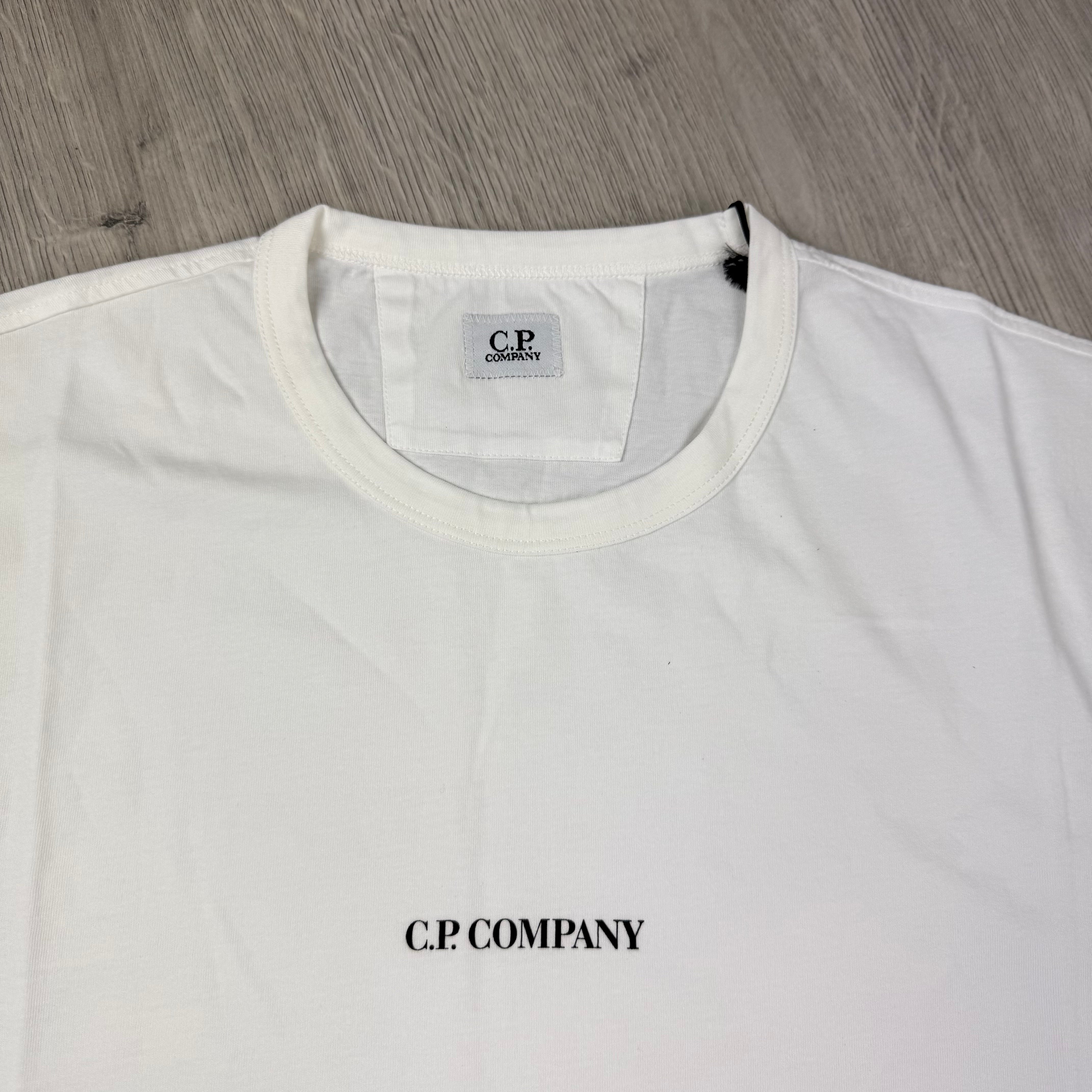 CP Company Printed T-Shirt - White