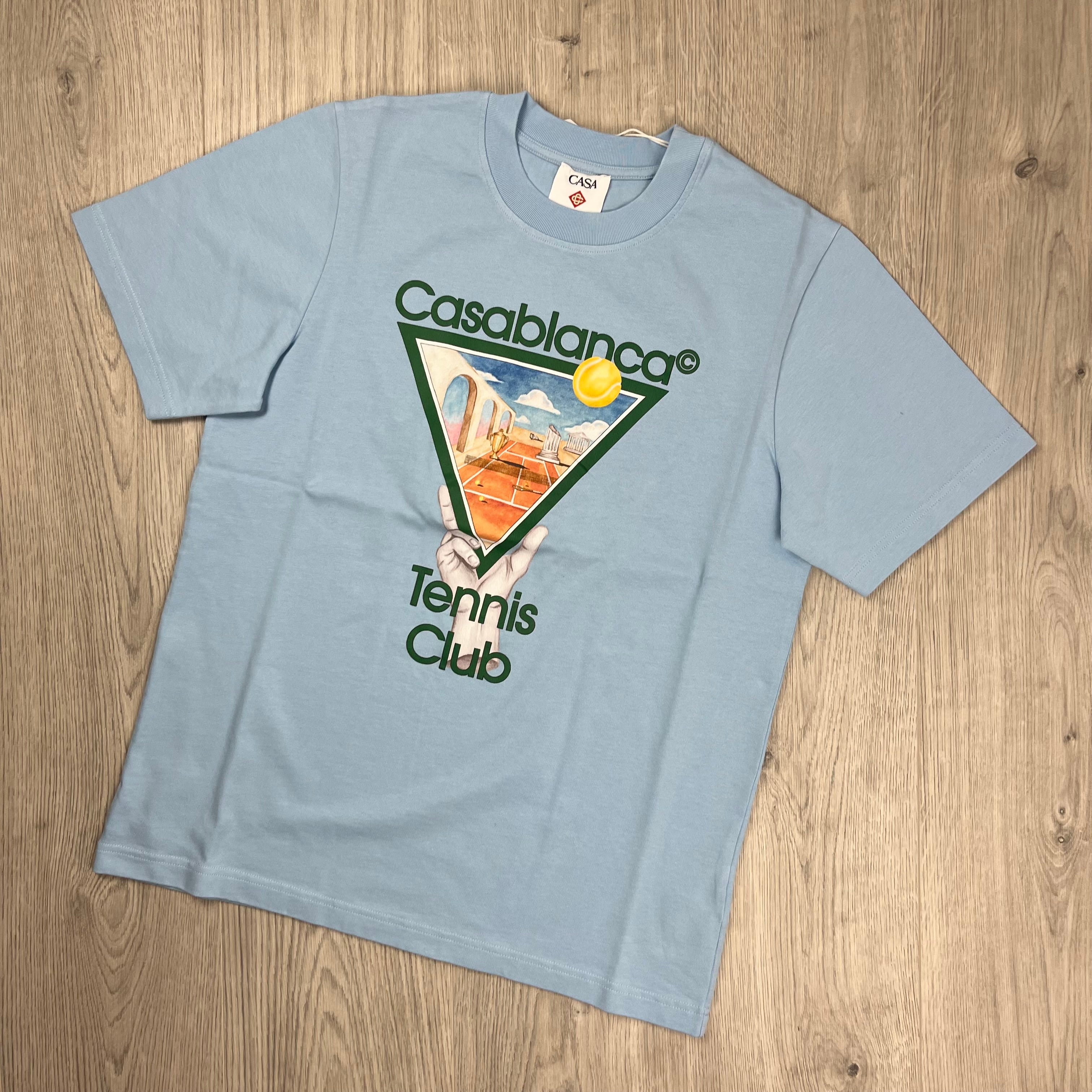 Casablanca Graphic T-Shirt - Blue