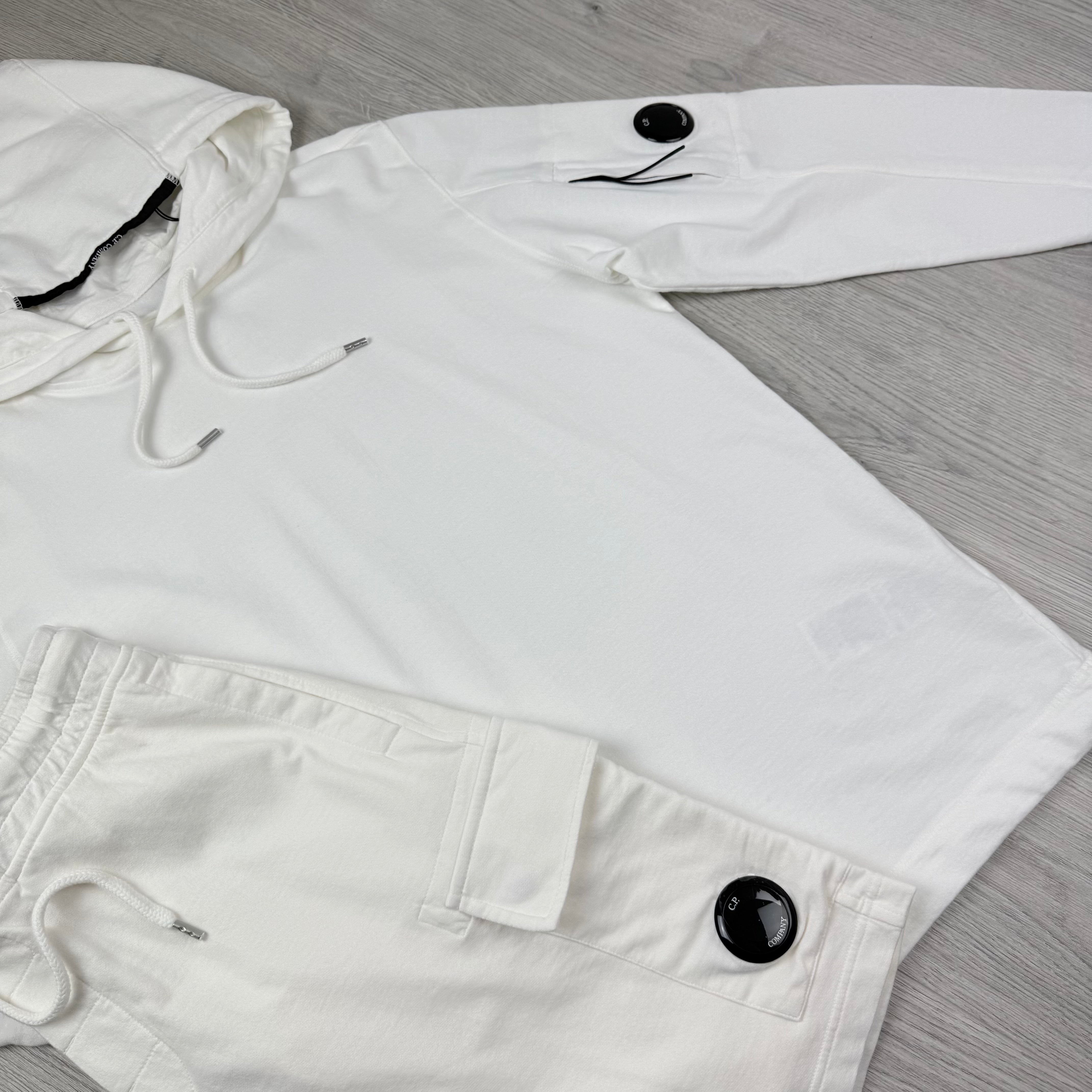 CP Company Light Fleece Tracksuit - White