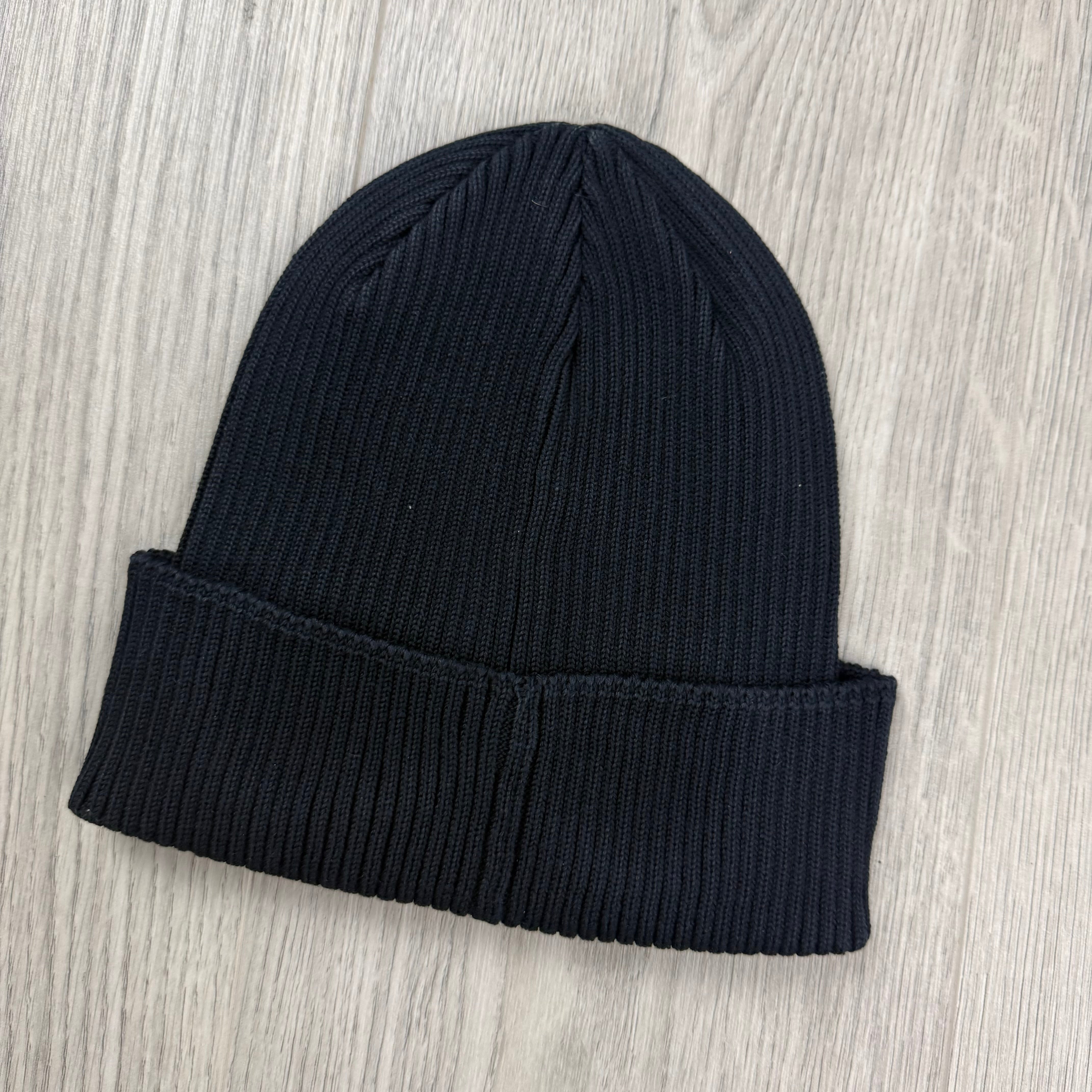 CP Company Goggle Beanie - Navy