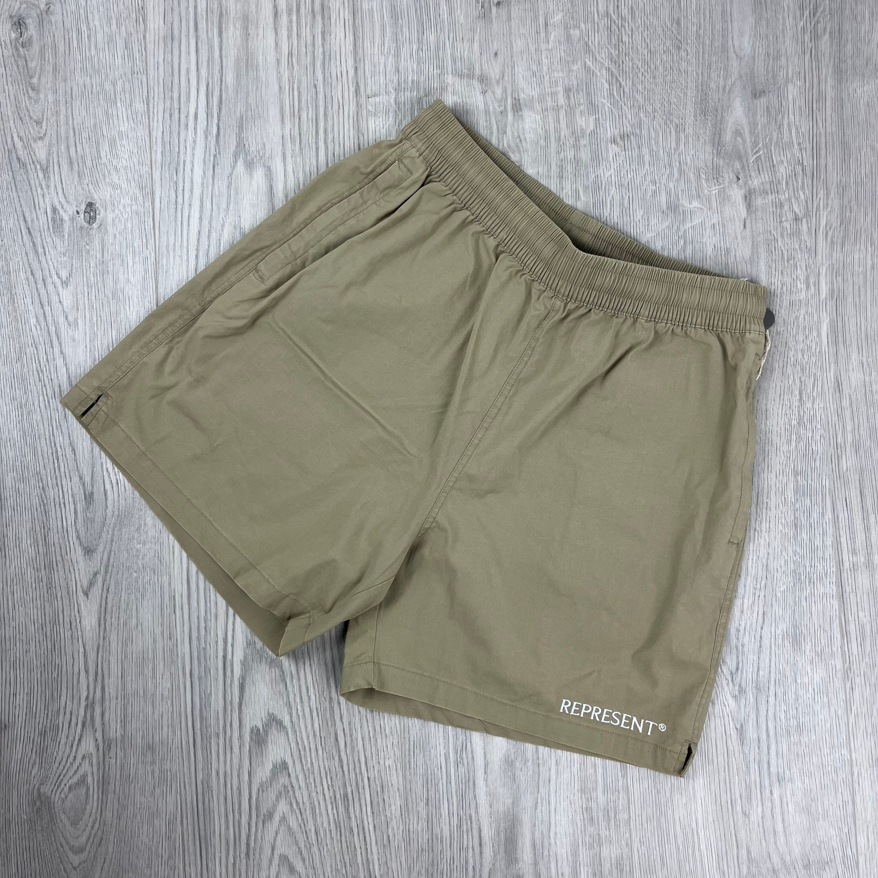 Represent Blend Shorts - Washed Taupe