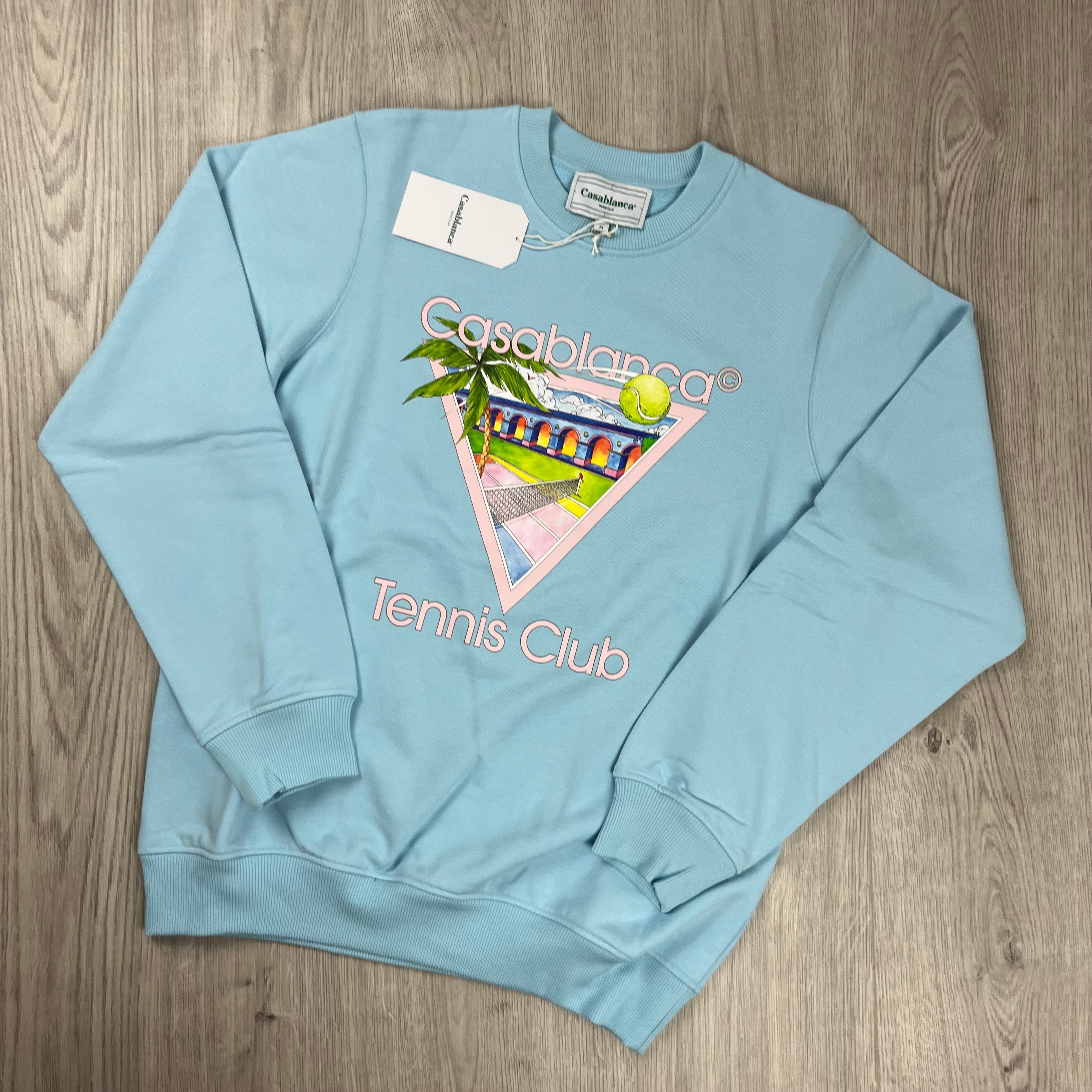 Casablanca Graphic Sweatshirt - Blue