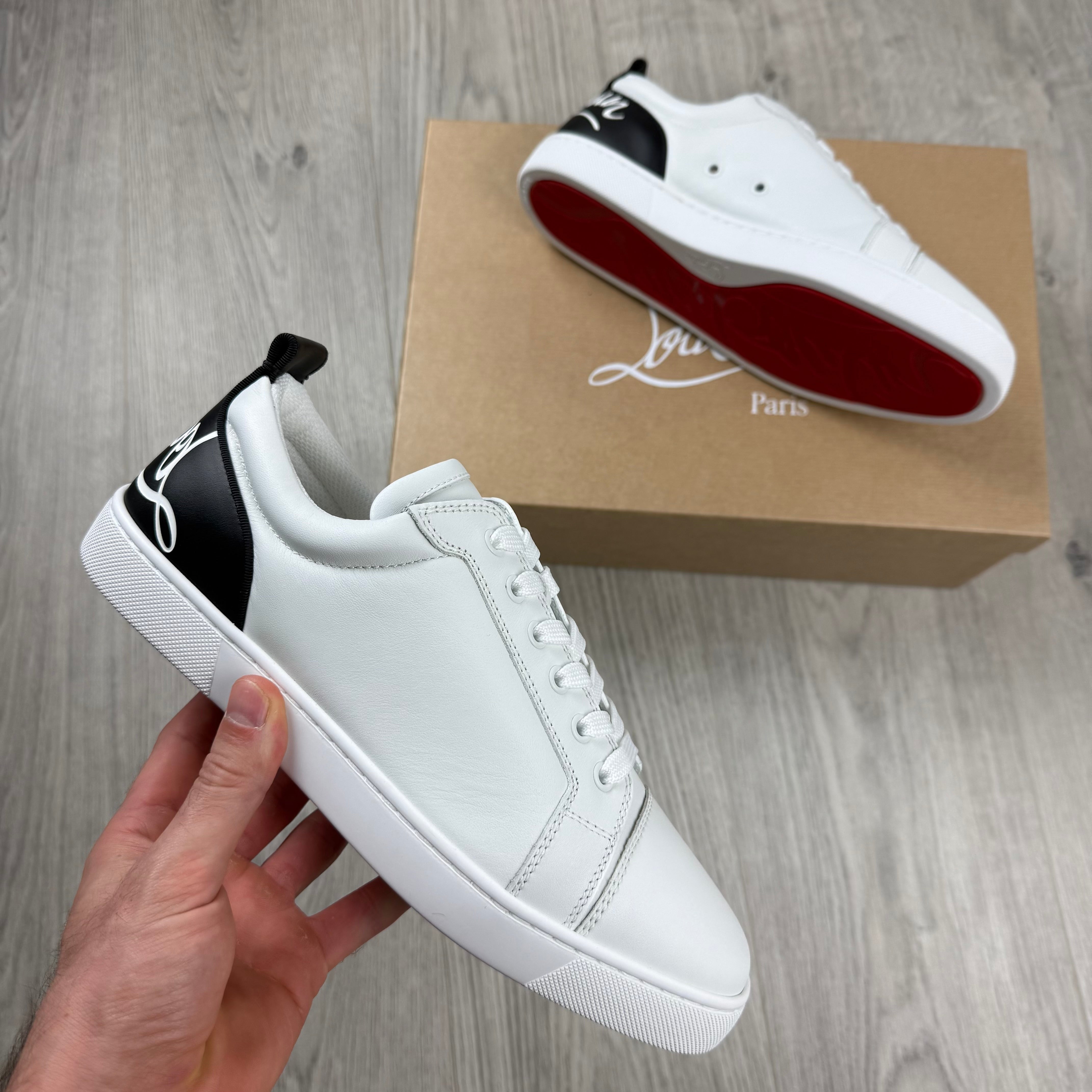 Christian Louboutin Fun Louis Sneakers - White