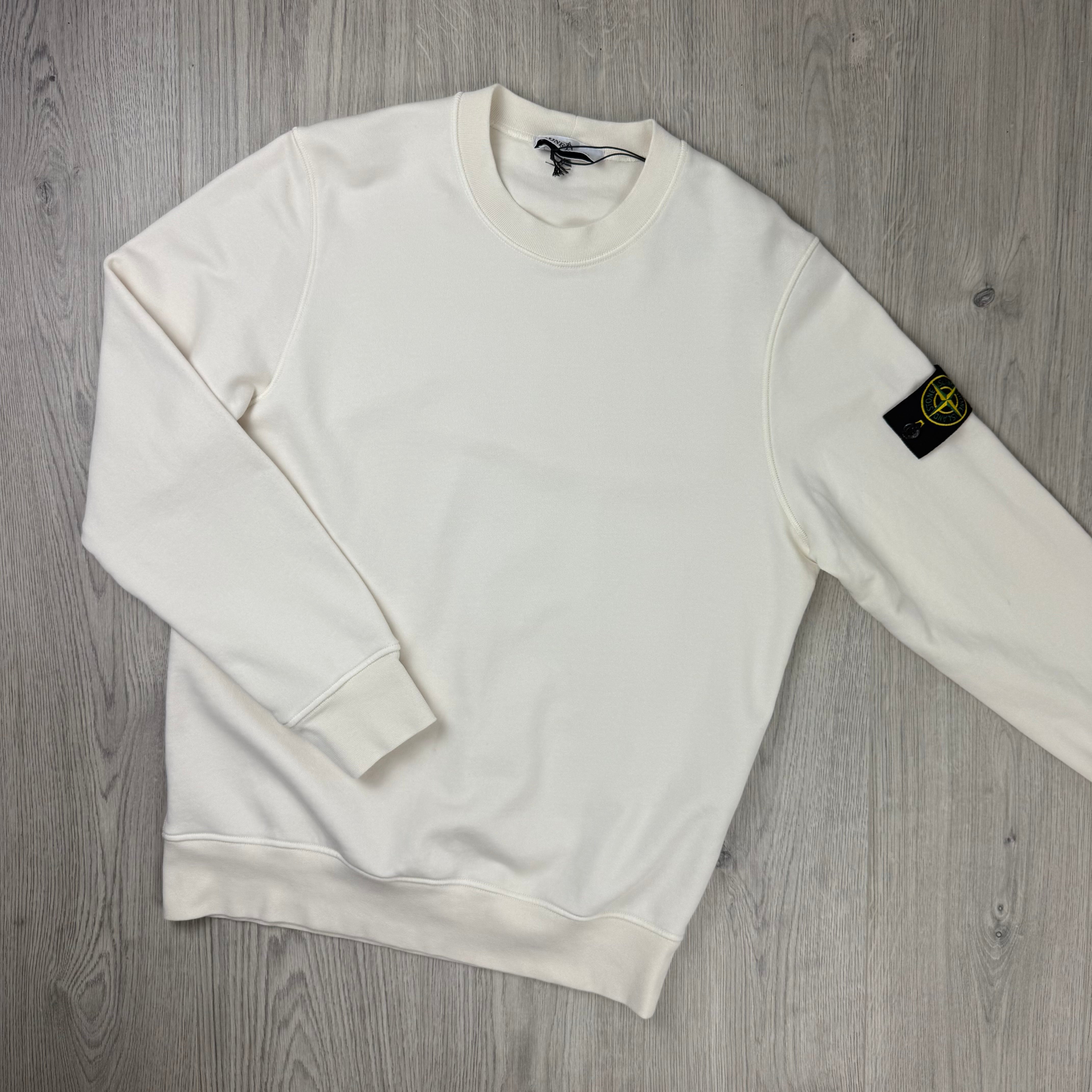 Stone Island Dyed Sweatshirt - Ivory